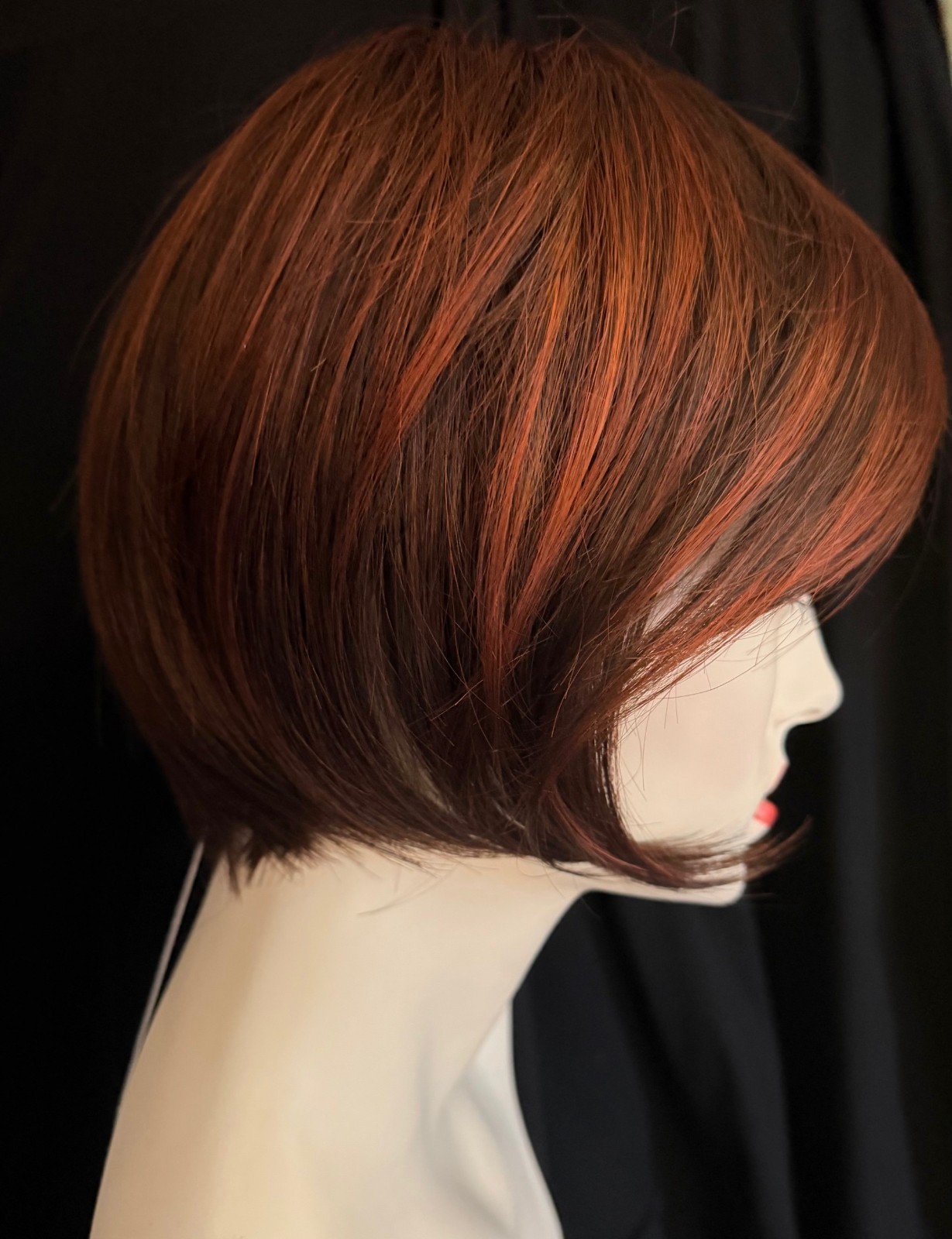 Ellen Wille Fresh Synthetic Wig (Mono Part)DARK-AUBURN-ROOTED 33.130.2🙏