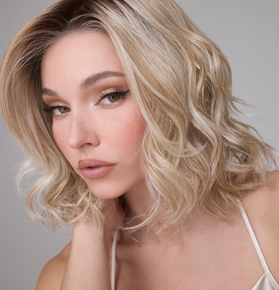 ROHAN Wig by AMORE, *ANY COLOR* Heat Friendly! Mono Top, Extended Lace Front NEW