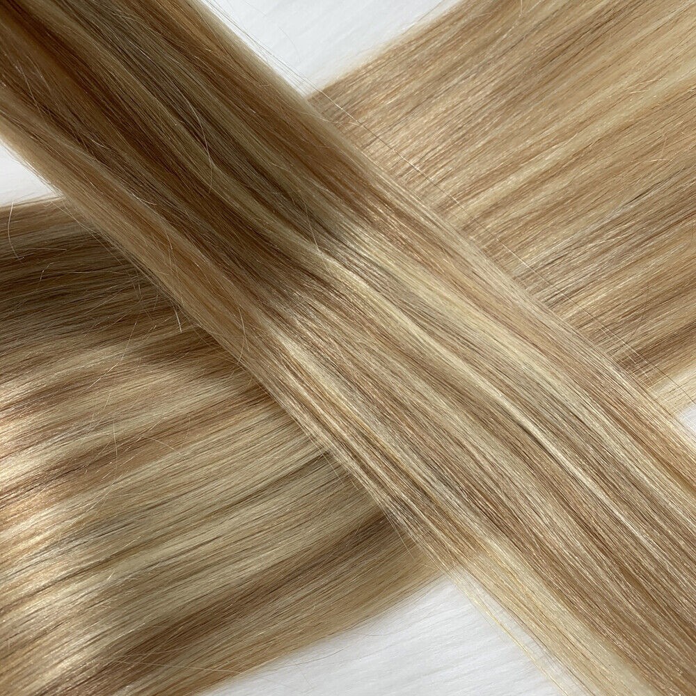 Sew in Hair Extensions Real Human Hair Double Weft Weaves Remy Hair Thick16-28in