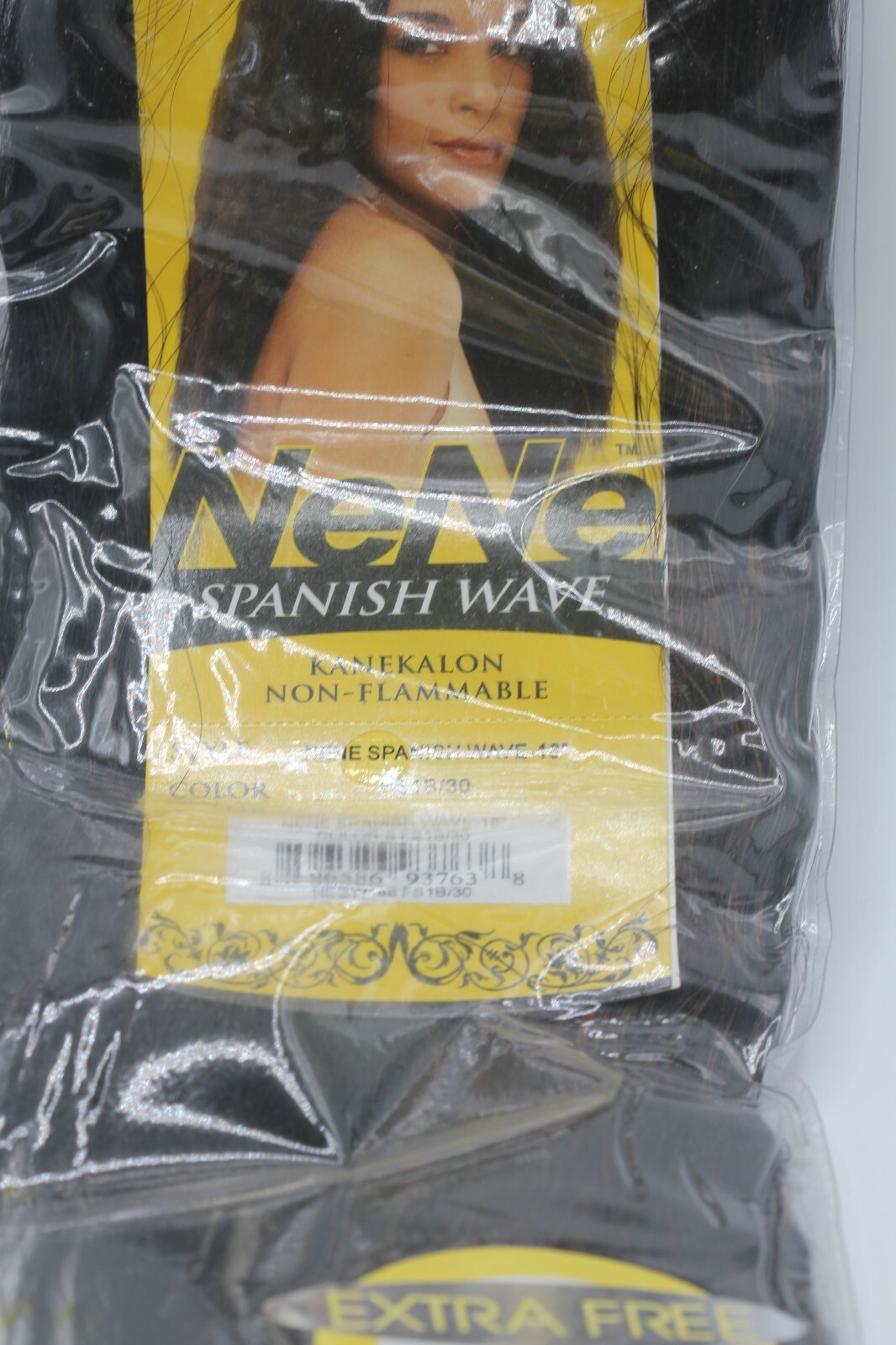 Nene Spanish WAVE Kanekekalon Non Inflammable Touch Feel Human Hair 18 ” ~ H18