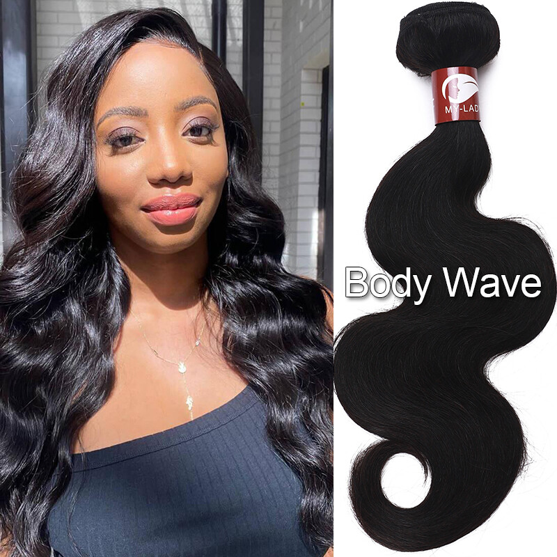 8A Brazilian Virgin Human Hair Extensions Weave Weft 3Bundle Straight Body Wave