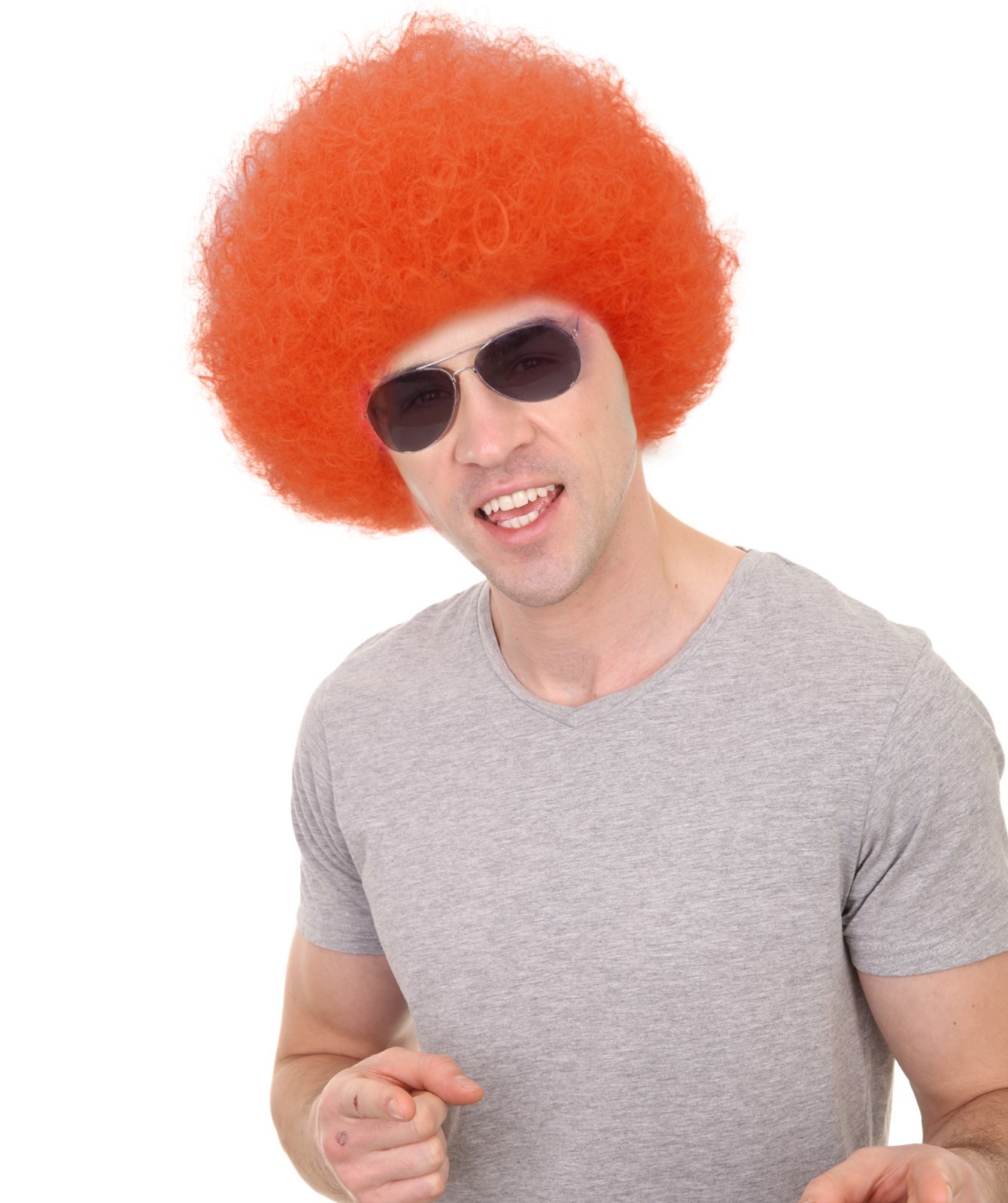 Adult Unisex Big Curly Afro Wig | Multiple Color Options | HW-7926
