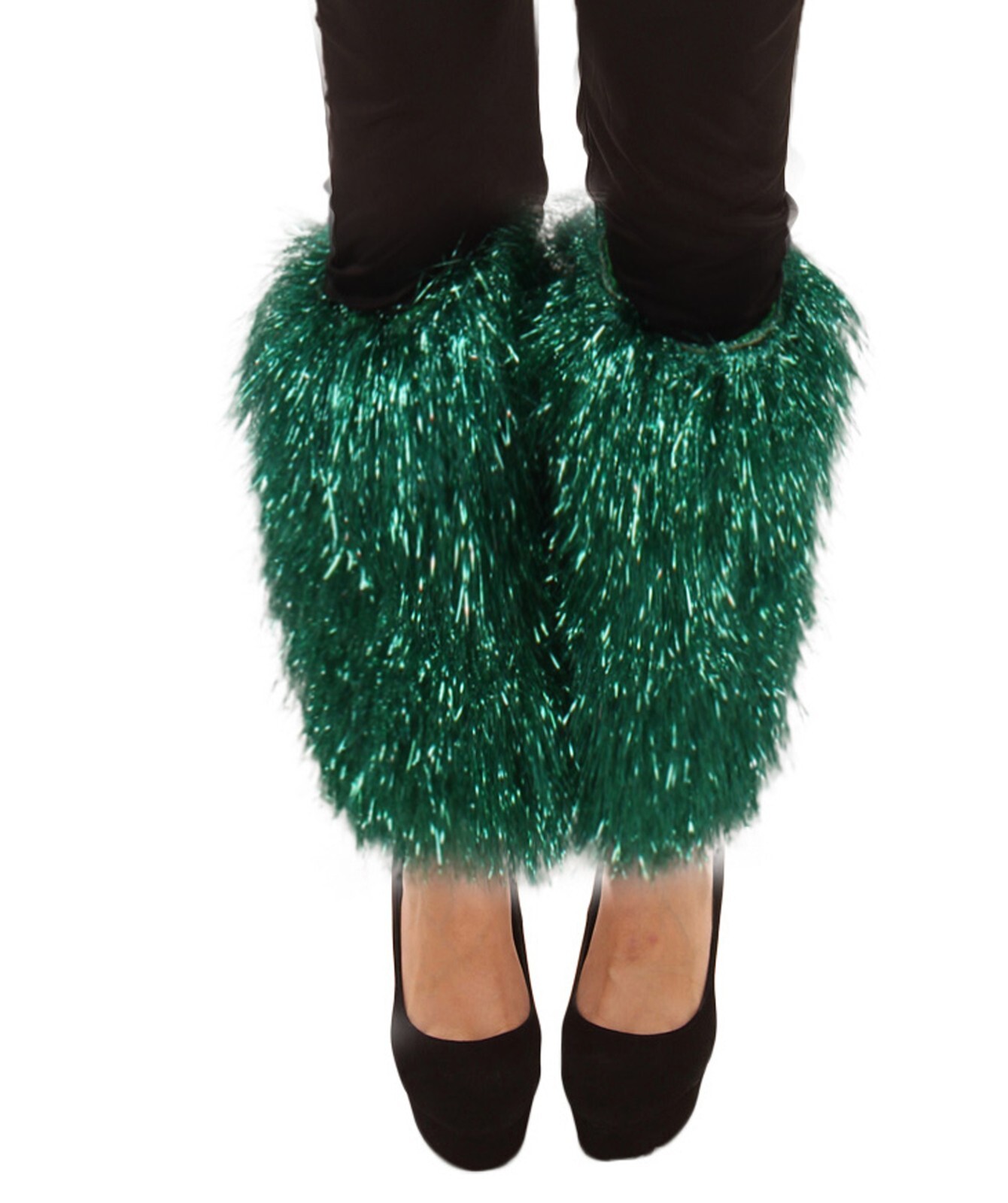 HPO Adult Unisex Tinsel Party Leg Warmers in Multiple Color Options, HA-021