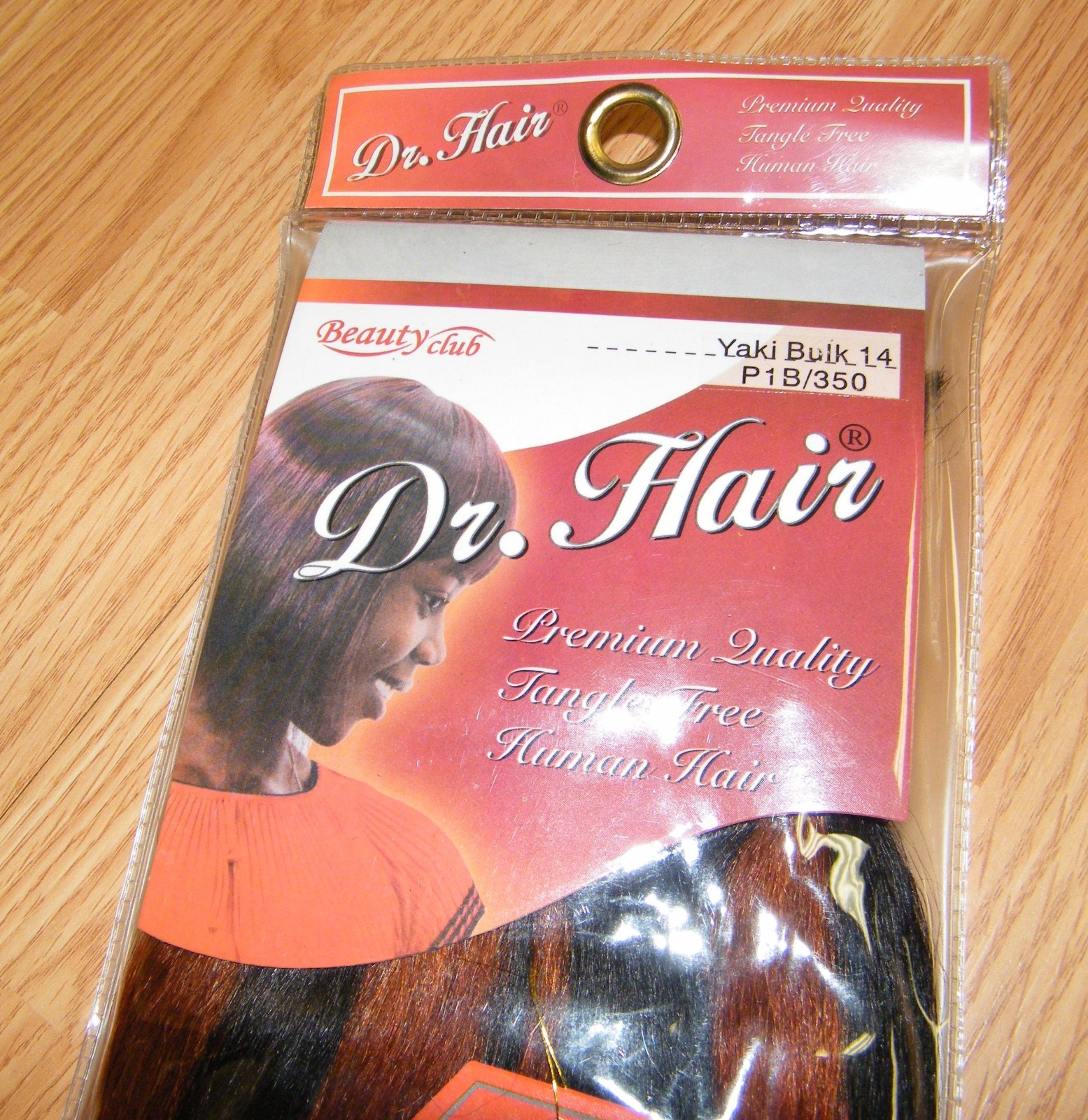 Dr. Hair Beauty Club Yaki Bulk 14 (P1B/350) Copper 100% Human Hair Extensions