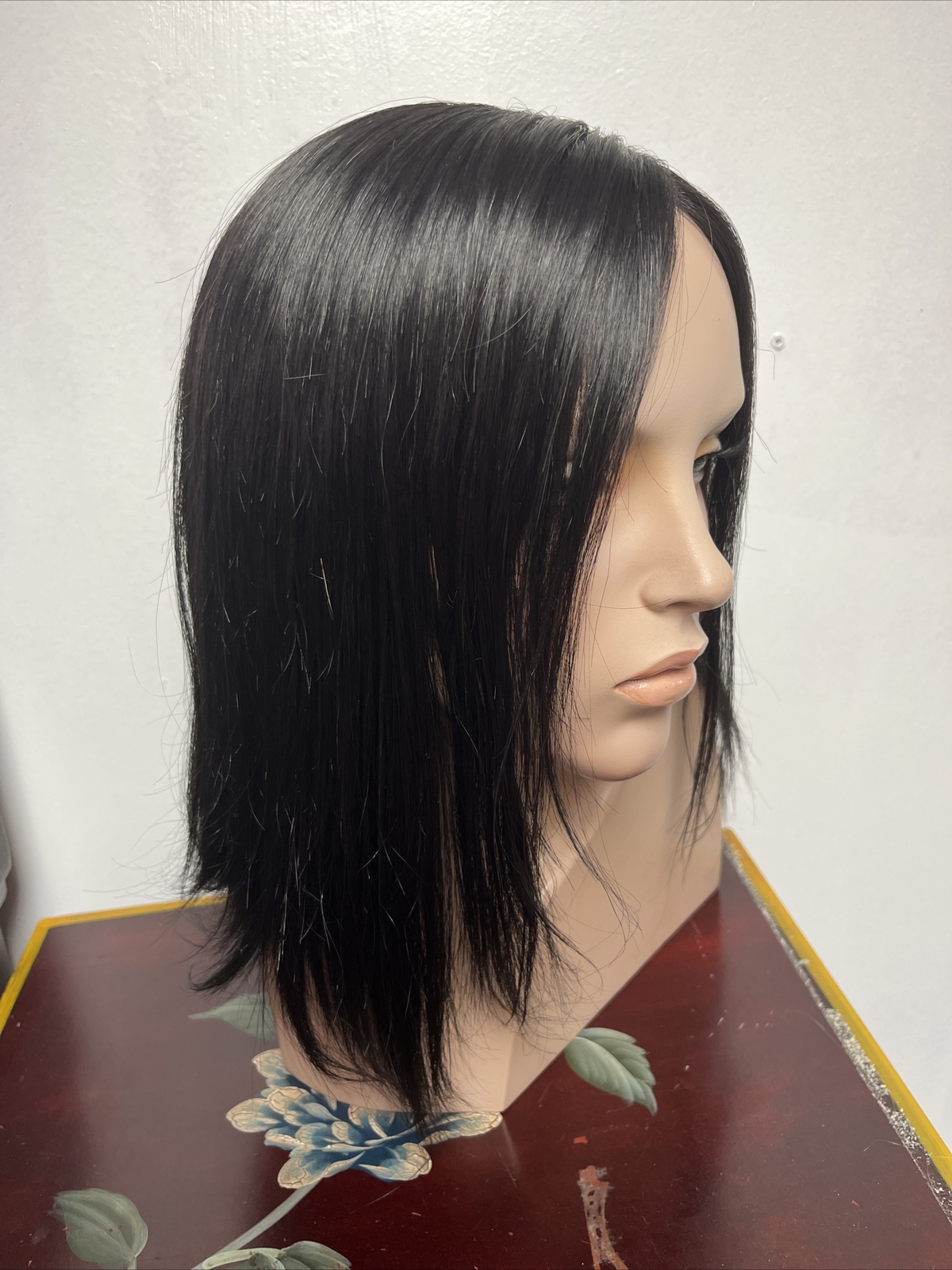 Authentic Bellami Jet Black Human Hair Lace Front Hand Tied Wig Long