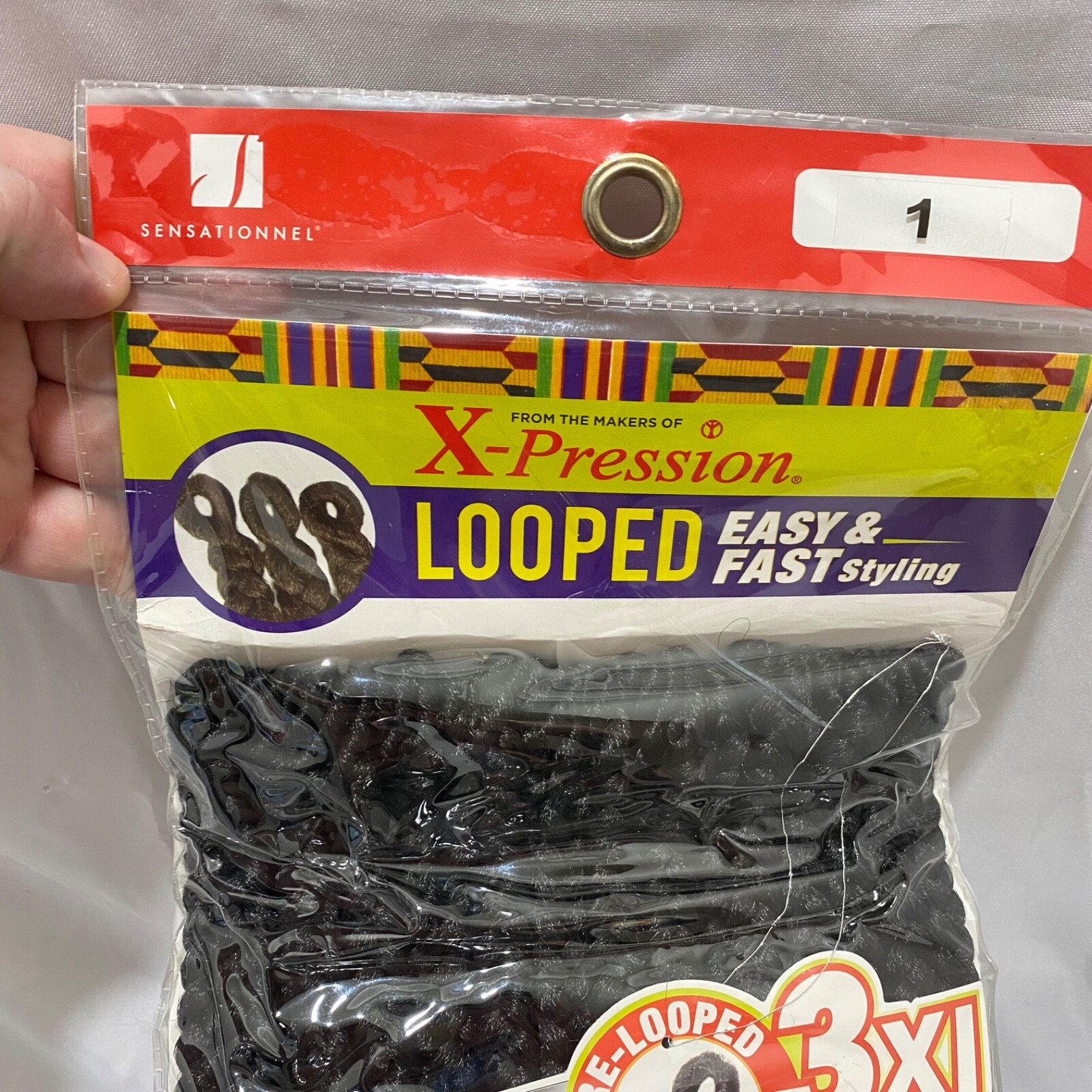 African Collection Pre-Looped Box Braids Sensational from X-Pression
