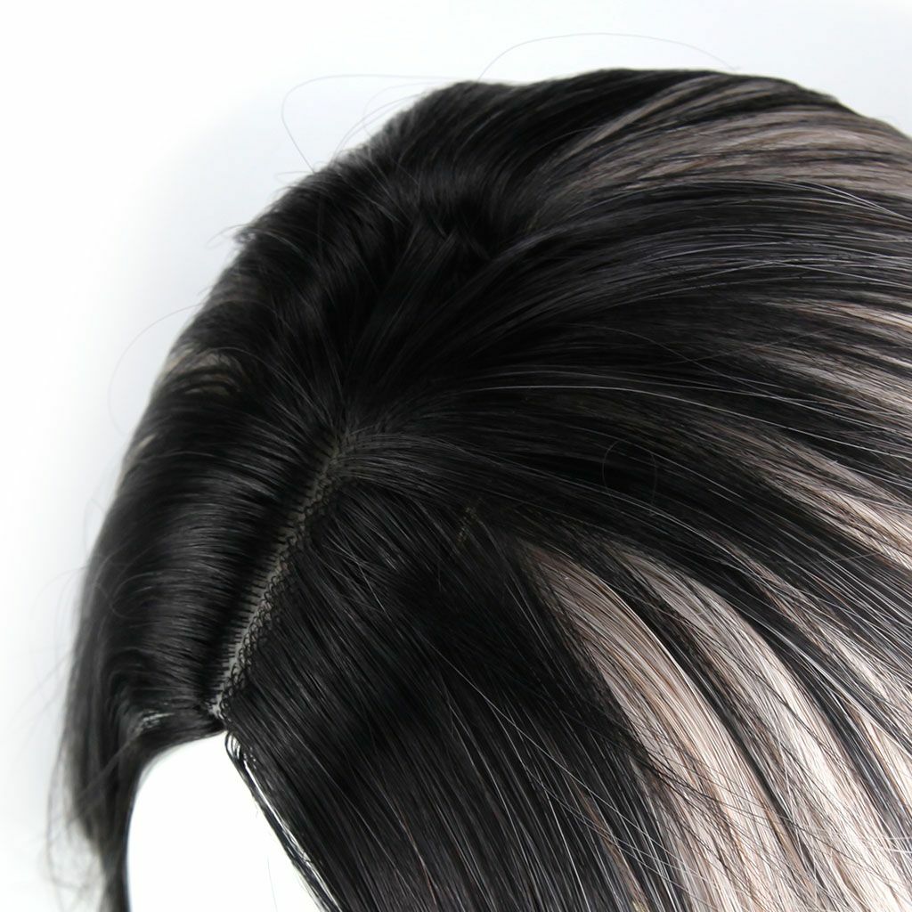 Women’s Wig Long Curly Hair Wigs Hair Ombre Silver for Cosplay Party Daily Use