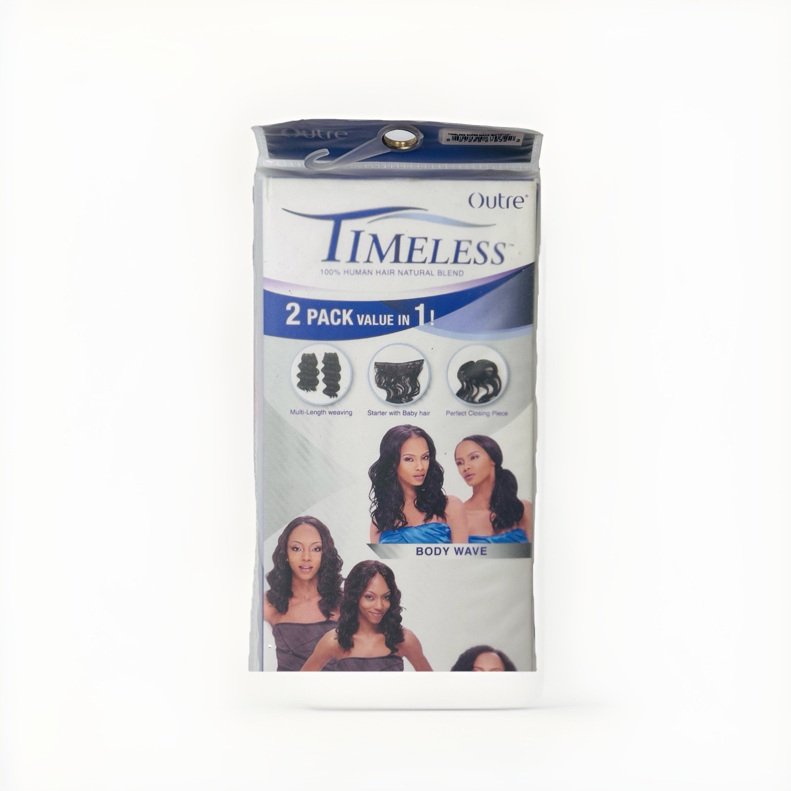 Outre Timeless 100% Human Hair Natural Blend Super Wave #1