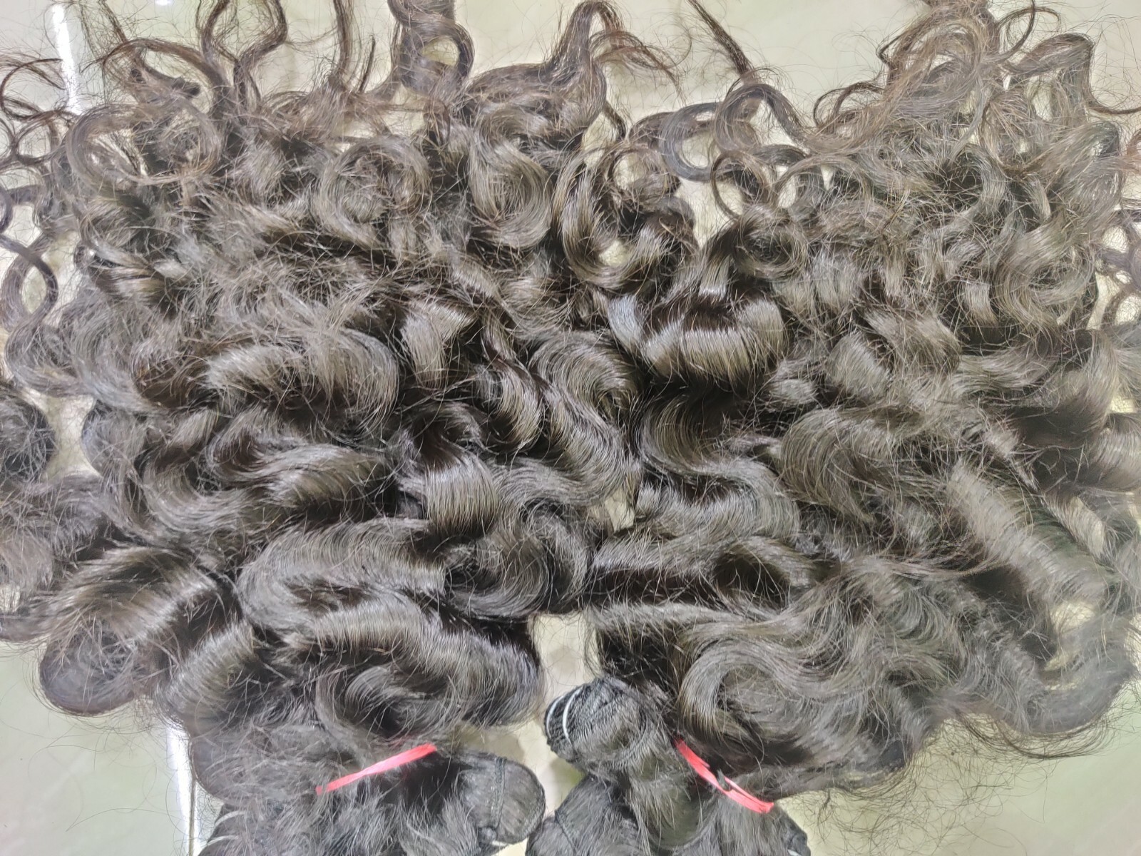 Best Quality Raw Tight Curly Human Hair Extension 100 Gram Bundles