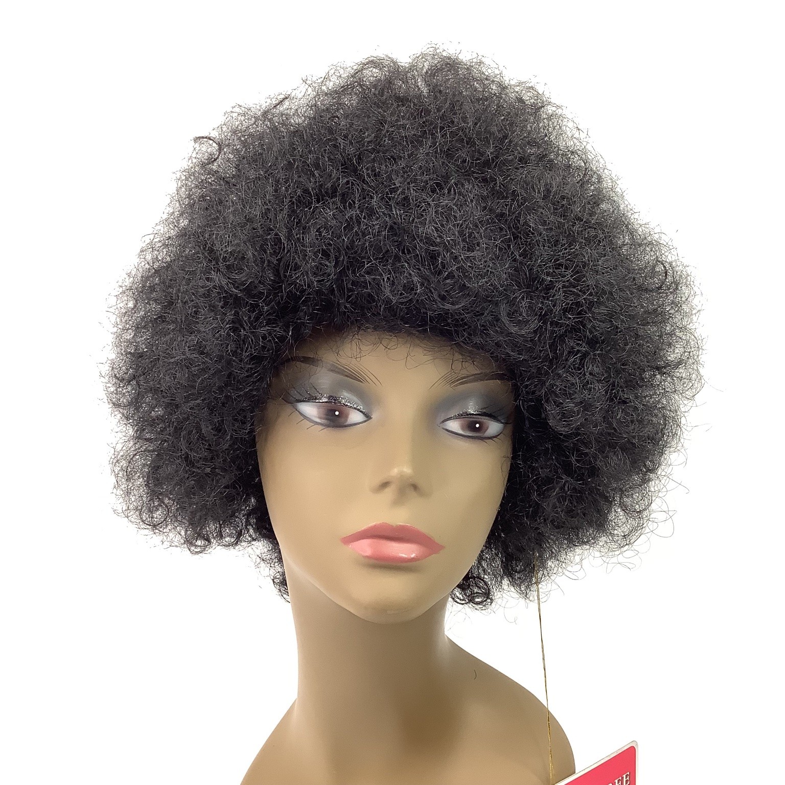 NEW BORN FREE Afro Wig AW-1 Synthetic Short Curly Black