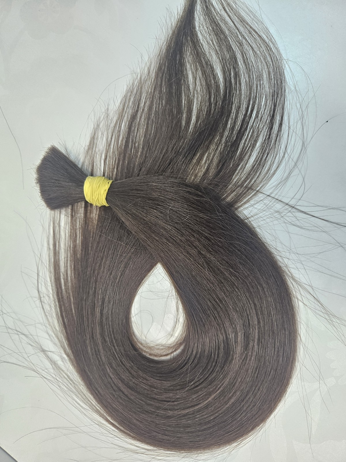 SOFT SILKY Ukrainian Slavic Hair Extension BROWN 50cm/20″ & 80gr/2,8oz