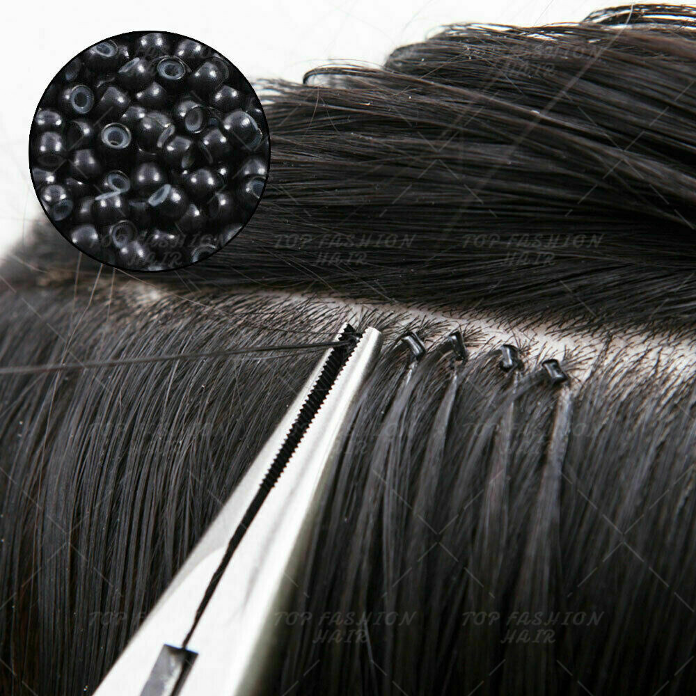 Russian Nano Ring 100% Human Remy Hair Extensions I Tip Micro Loop Beads 150gr