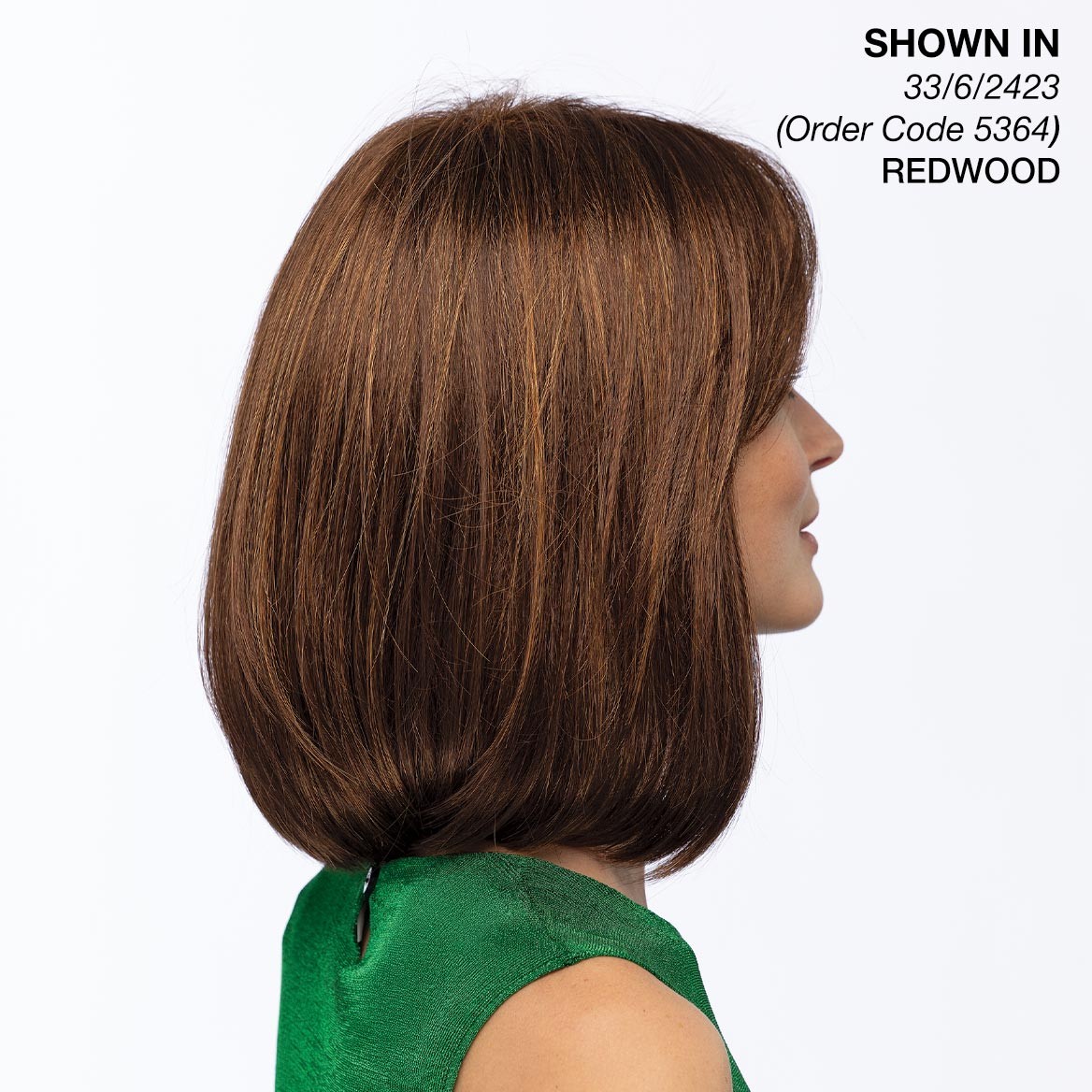 Paula Young® Synthetic Bonnie Wig, Redwood, Average
