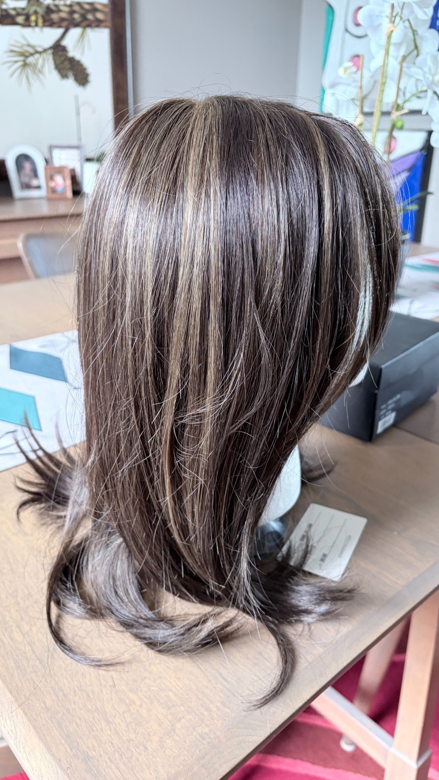 JILLIAN Wig by JON RENAU Extended Lace Front, Mono Top, NWT Color 6RH12