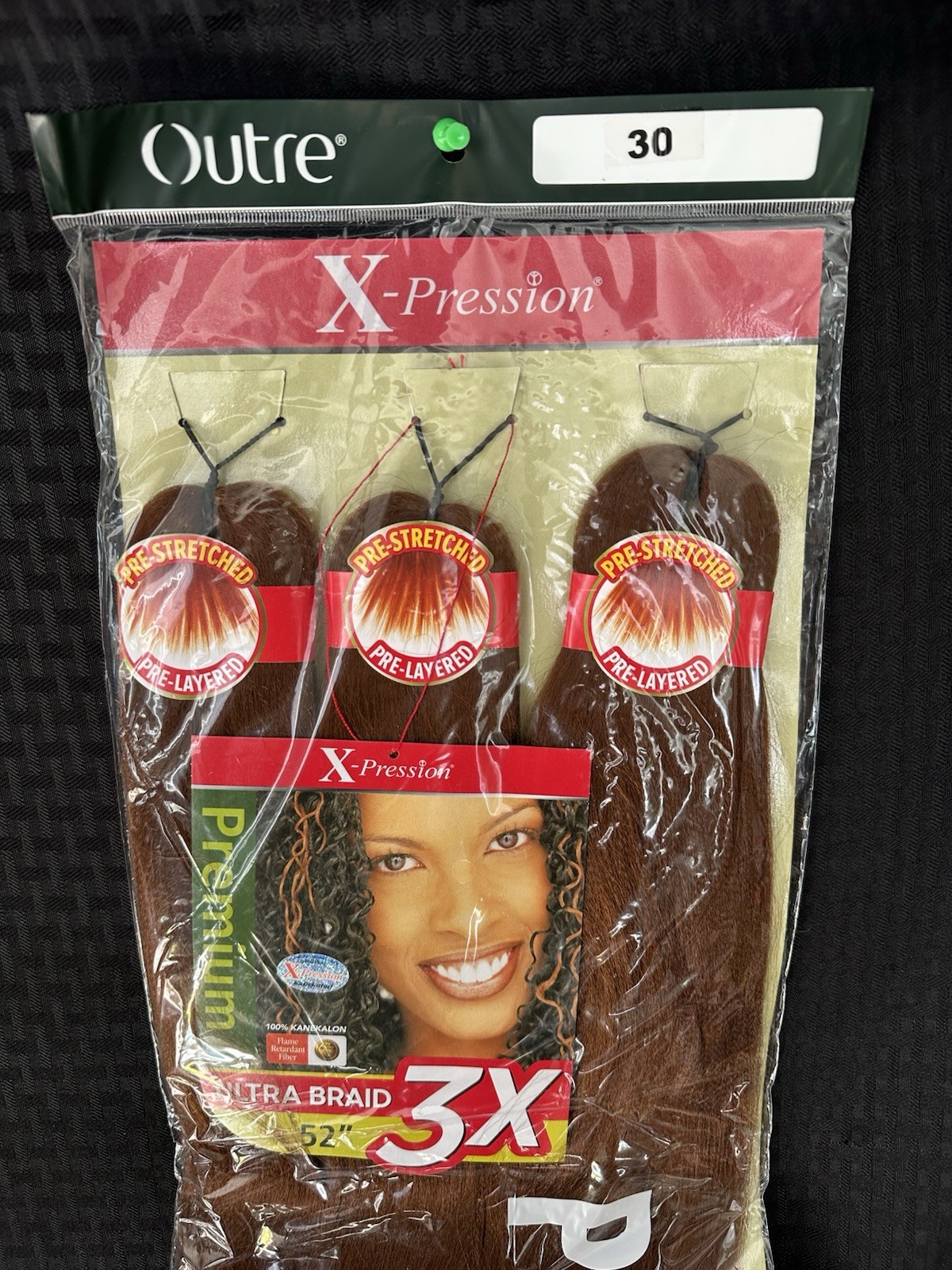 Outre X-pression 52″ Hair Extensions Ultra Braid Pre-Stretched & Pre-Layered-New