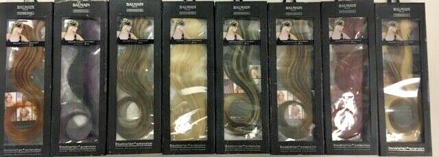 Hair Extension Weft 100% Human Hair 3pcs 12″ Balmain DoubleHair
