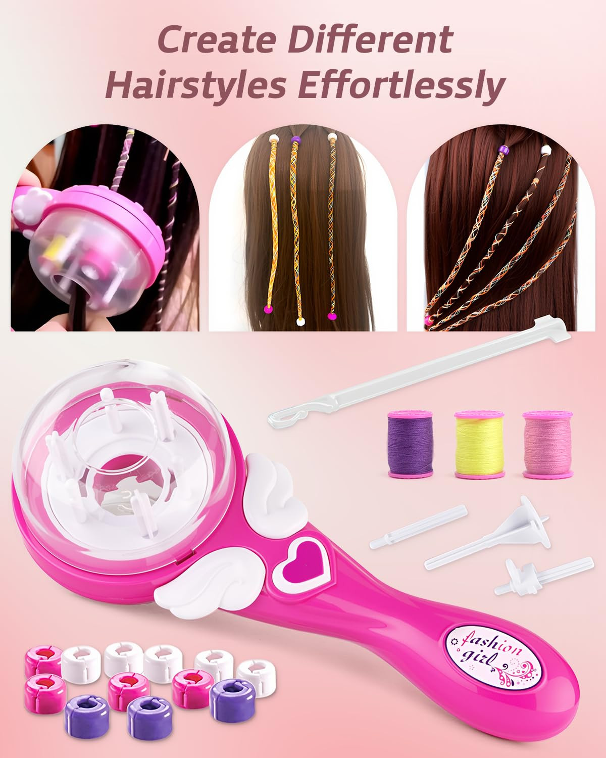 Electric Ceramic Hair Braider,Hair Styling DIY Convenient Twist Braid Hair Braid