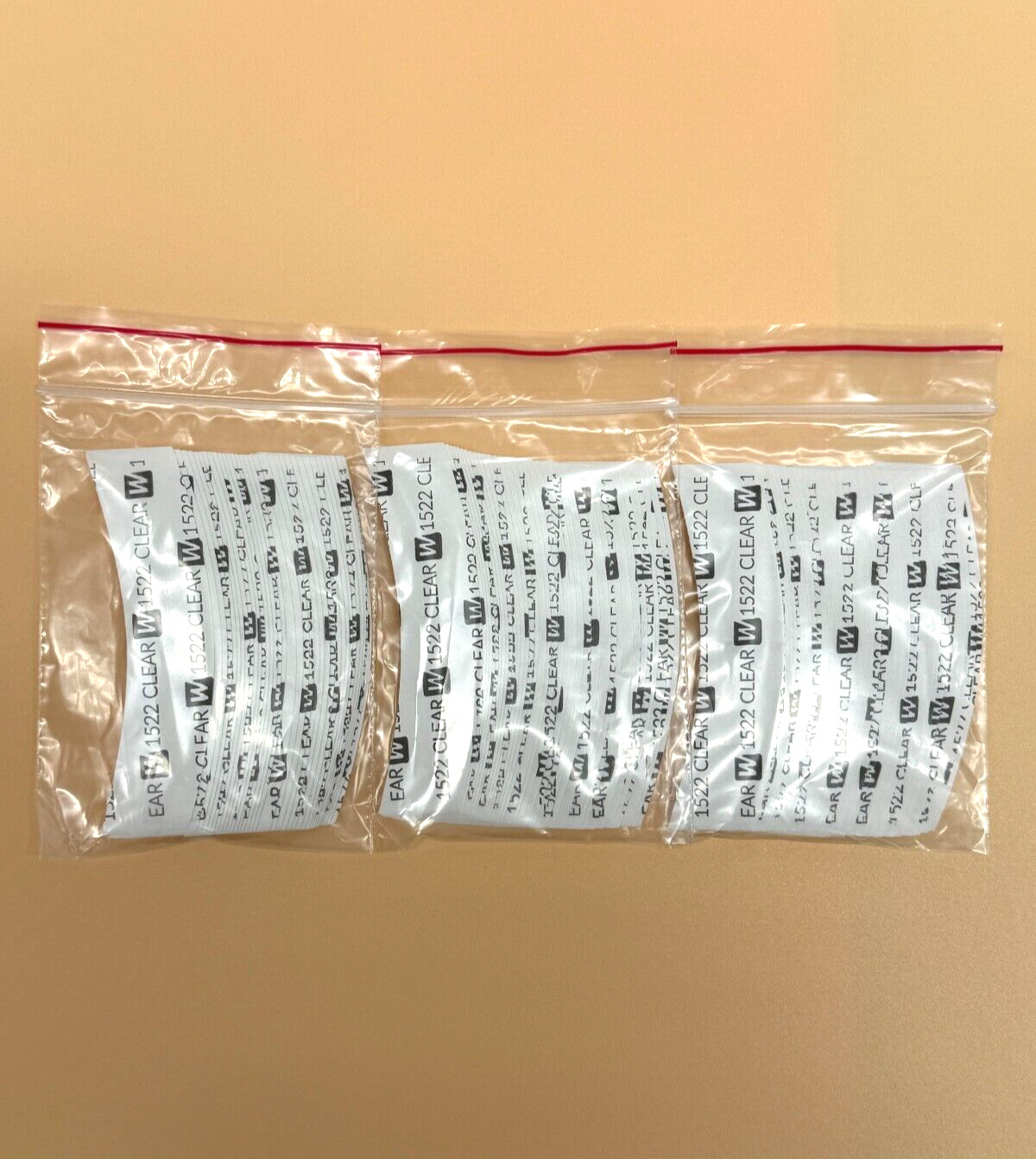Walker 1522 Clear Tape C Contour, 108PCS/3bags, Daily Wear Tape