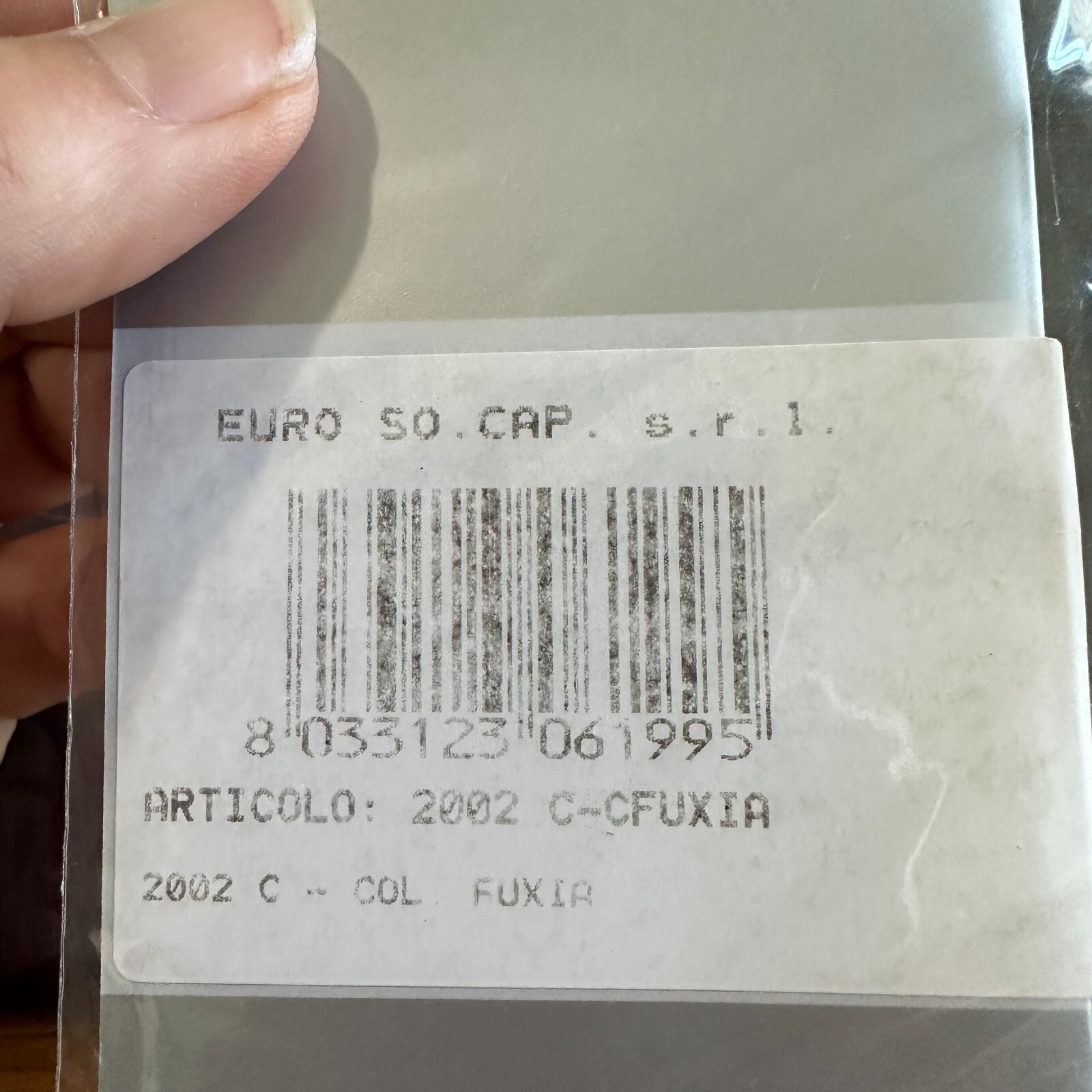 Euro SOCAP Hair extensions color Fuxia Pink NIP 21″ length Made in Italy