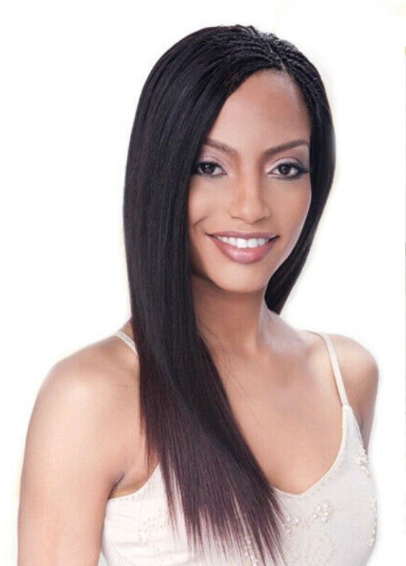 Milky Way Que Human Hair Mix for Braiding YAKY BULK (straight hair)
