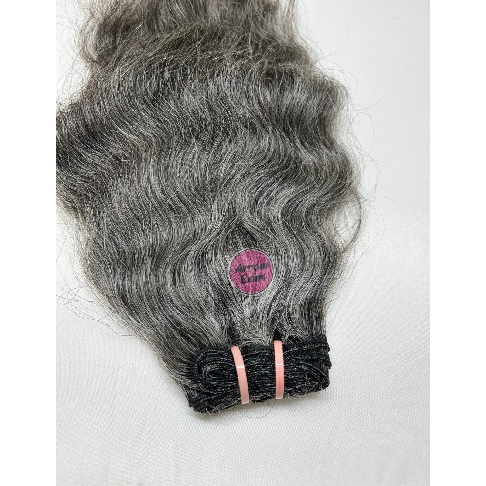 Grey Raw Natural Wave Cuticle Aligned Remy Human Hair Bundles