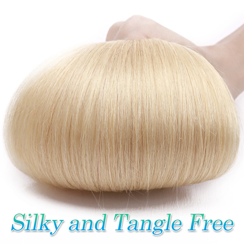 Glue Nail U Tip Real Remy Human Hair Extensions Keratin Fusion Full Head 150G