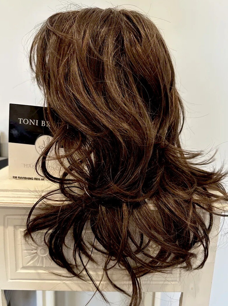 Toni Brattin RAVISHING Wig MEDIUM BROWN size regular