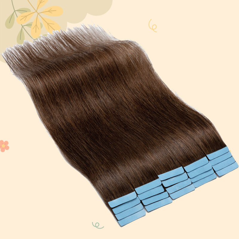 12inch-24inch 100% Remy Tape In Real Human Hair Extensions Skin Weft 10/20PCS
