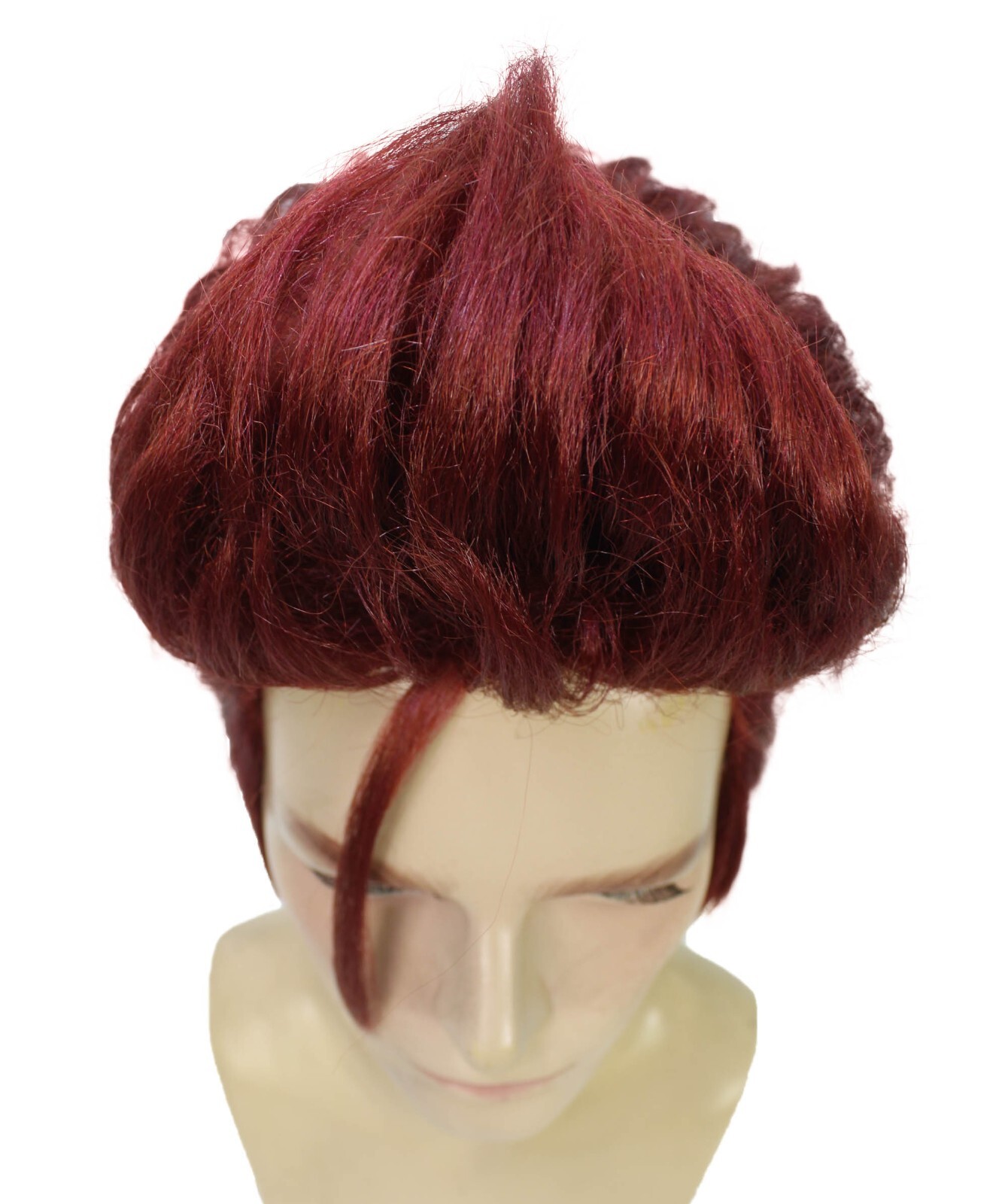 Adult Men’s Fantasy Video Game Wig, Flame-retardant Synthetic Fiber, HM-1612