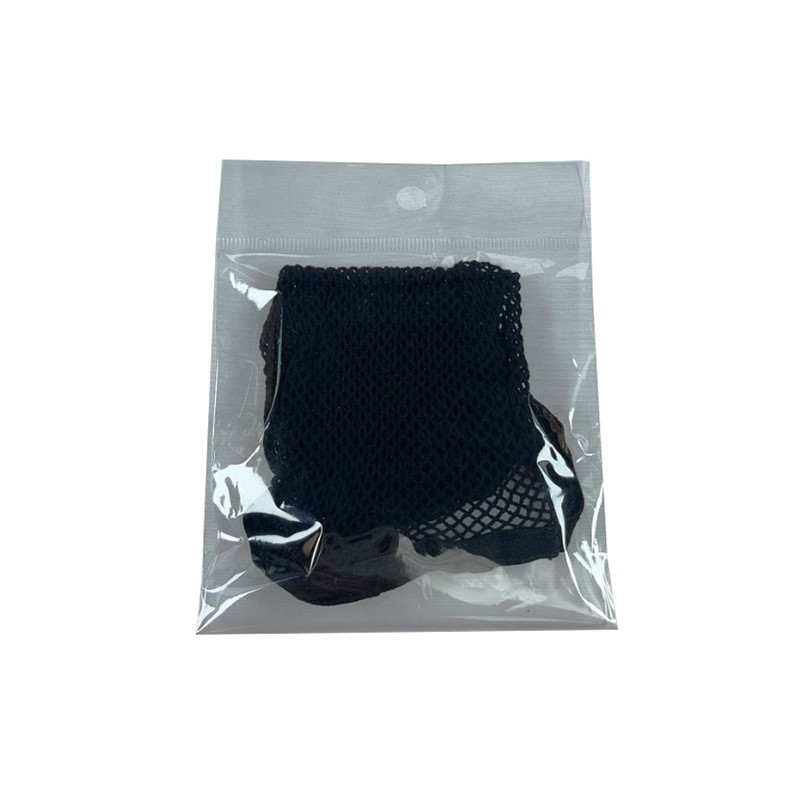 1 Pcs Wig Caps Black Hair Net Stretch Mesh Two End Universal Caps Free Size