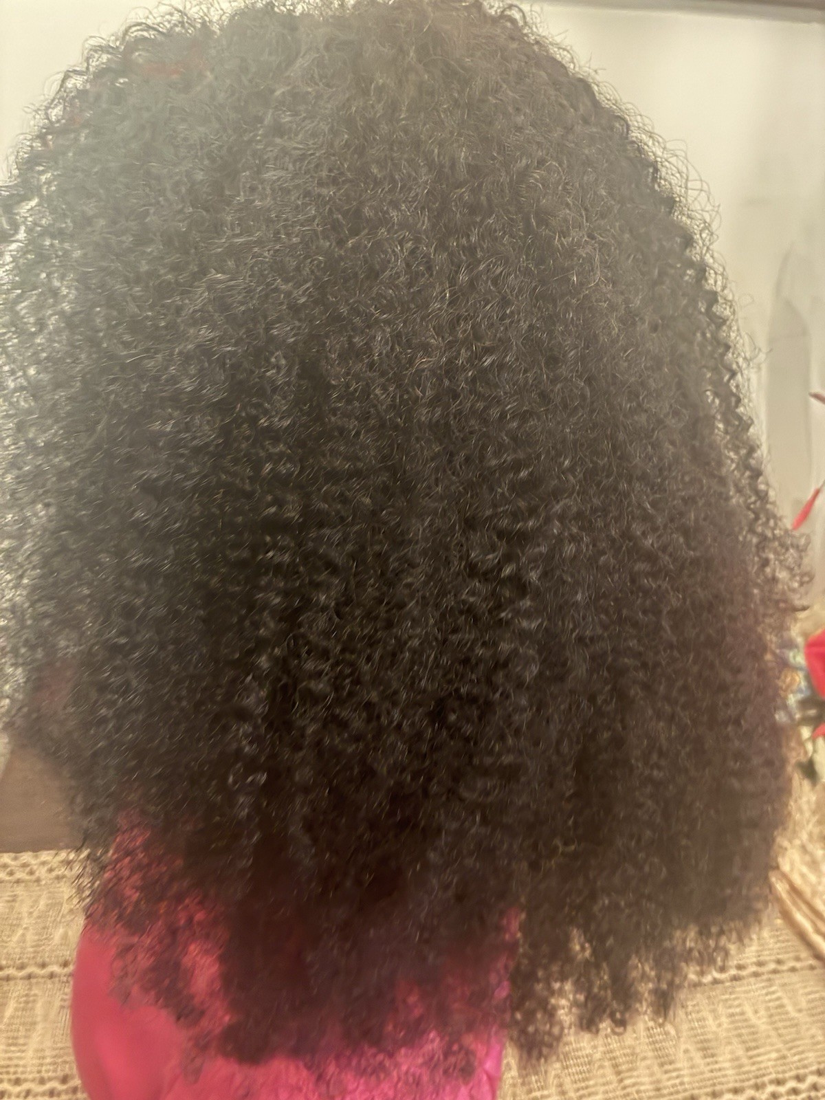 Afro kinky Lace Front wId 20”