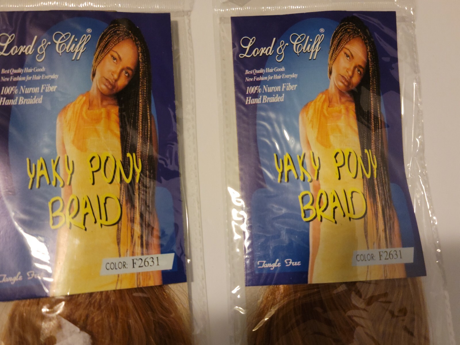 Lord & Cliff , yaki pony braid, color F2631