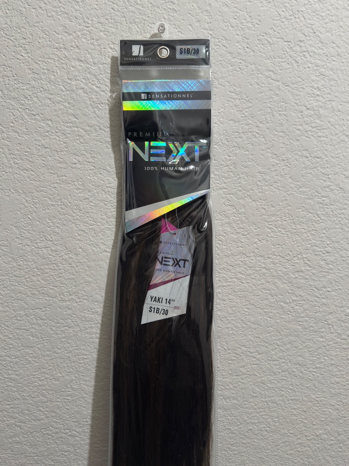 Sensationnel NEXTT 100% Human Hair Yaki Straight Weave 8″ 10″ 12″ 14″ 16″ 18″ Co