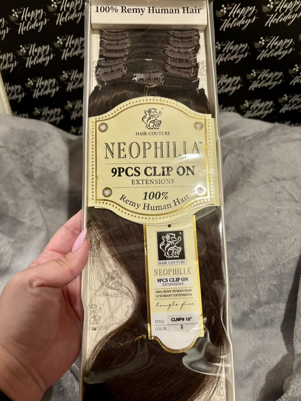Hair Couture Neophilia Premium Human Remy Tape On Extensions 18″ Length 2 Color