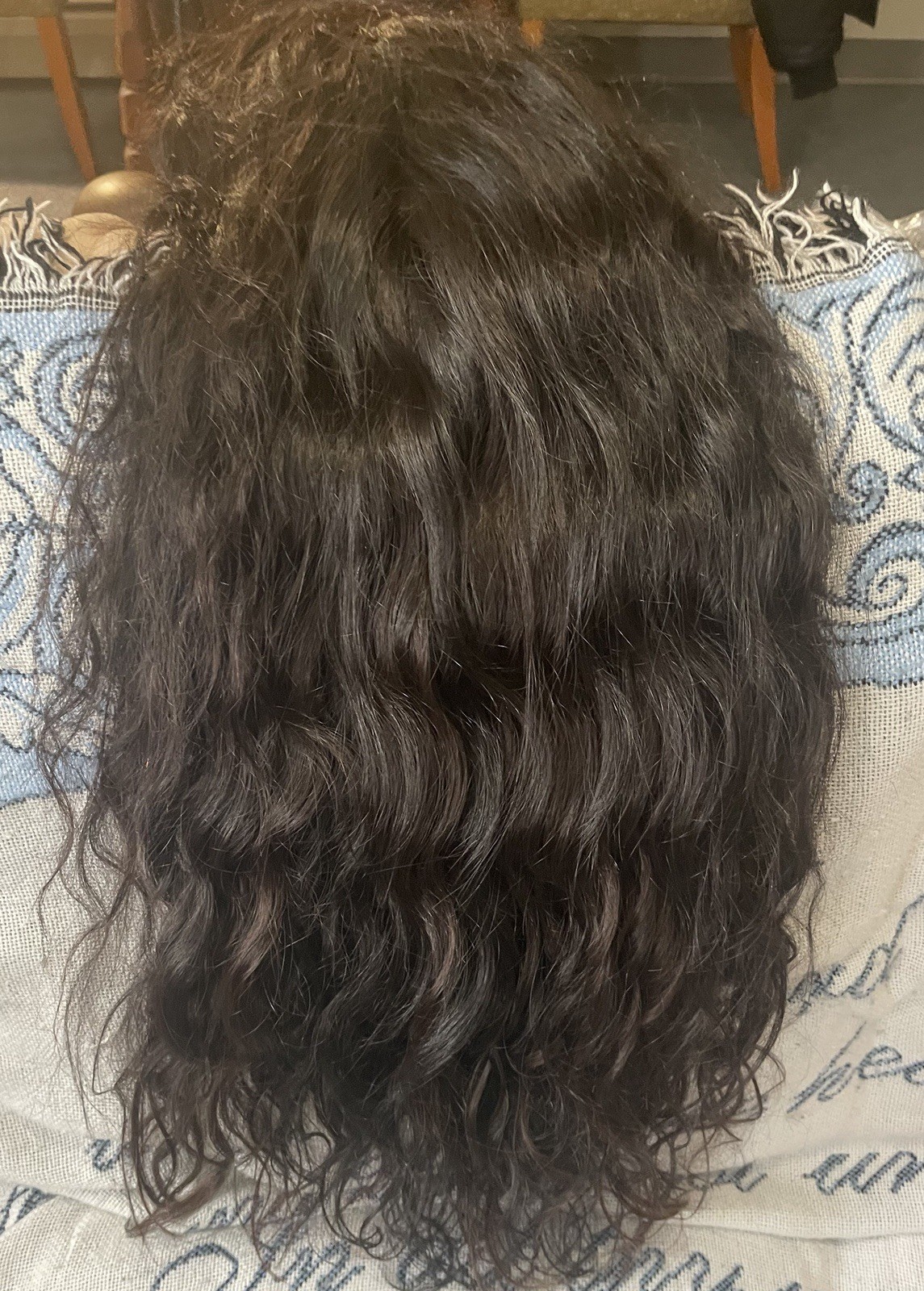 5×5 Raw Custom Indian Lace Closure Wig-26”