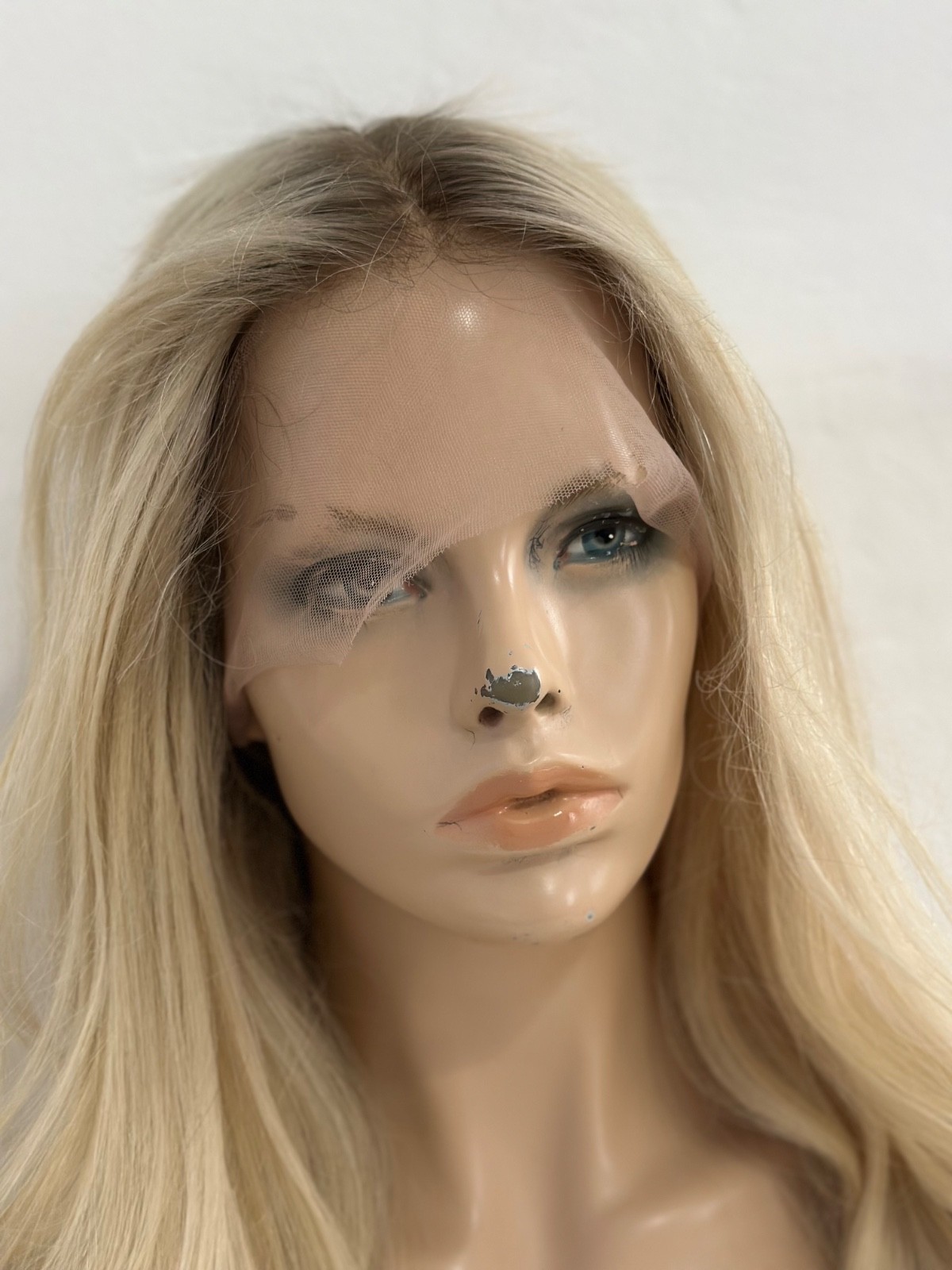 Blonde Lace wig , 100% human hair lBrand New ROOTED 20” custom order