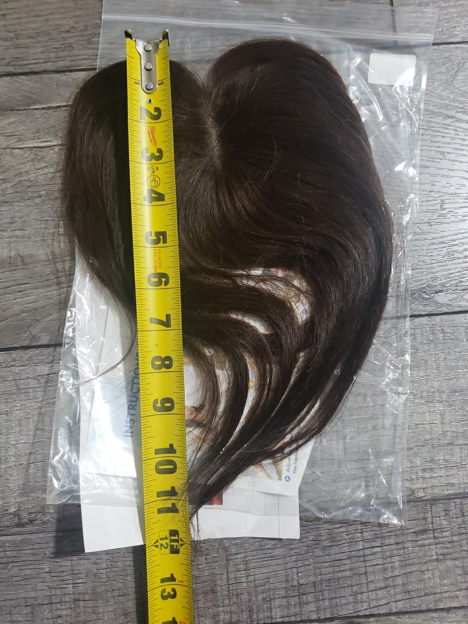 Hair Toppers for Women Real Human Hair Extensions 3.1″*4.3″ Swiss Base #2
