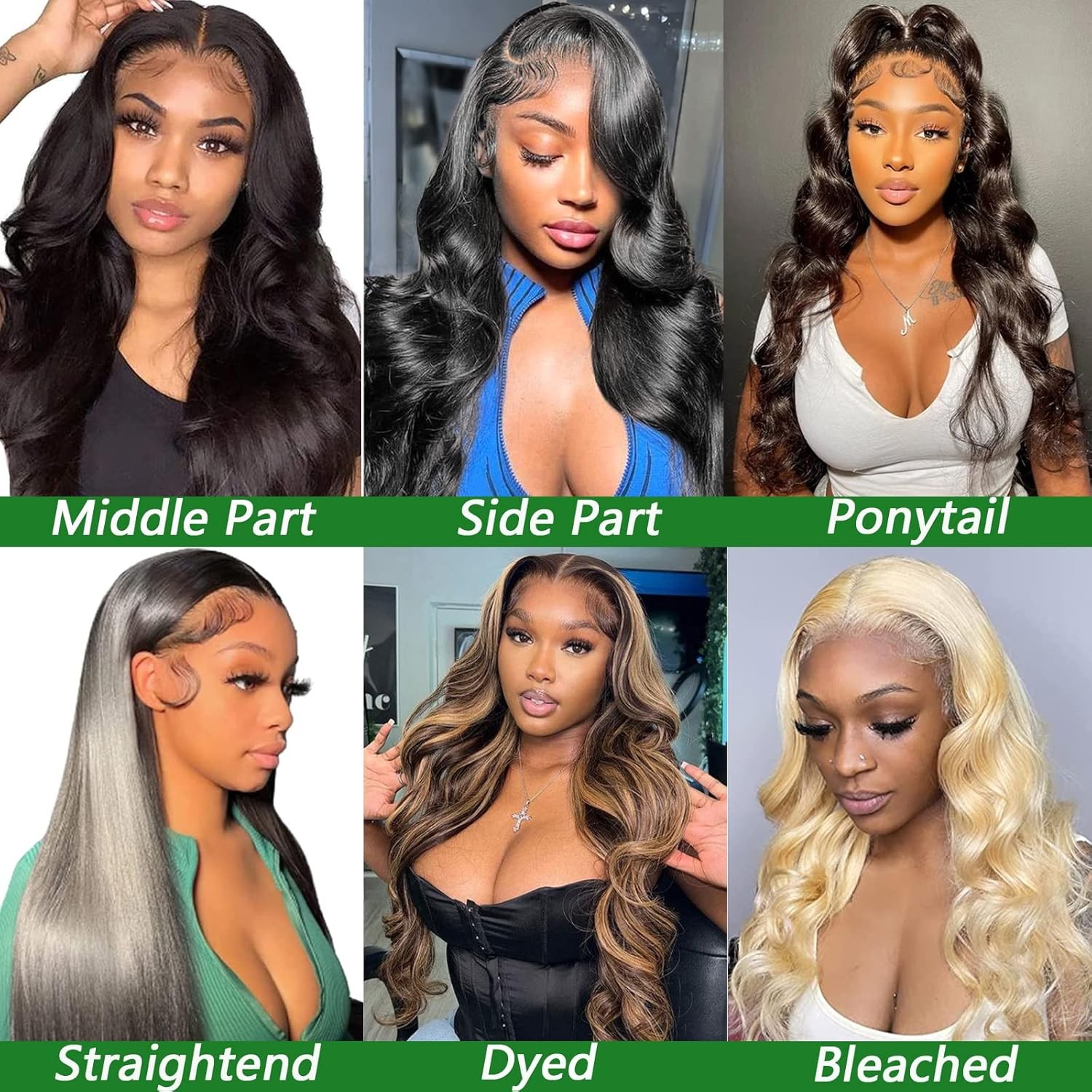 13X6 Lace Front Wigs Human Hair Pre Plucked 180 Density 26 Inch HD Body Wave Lac