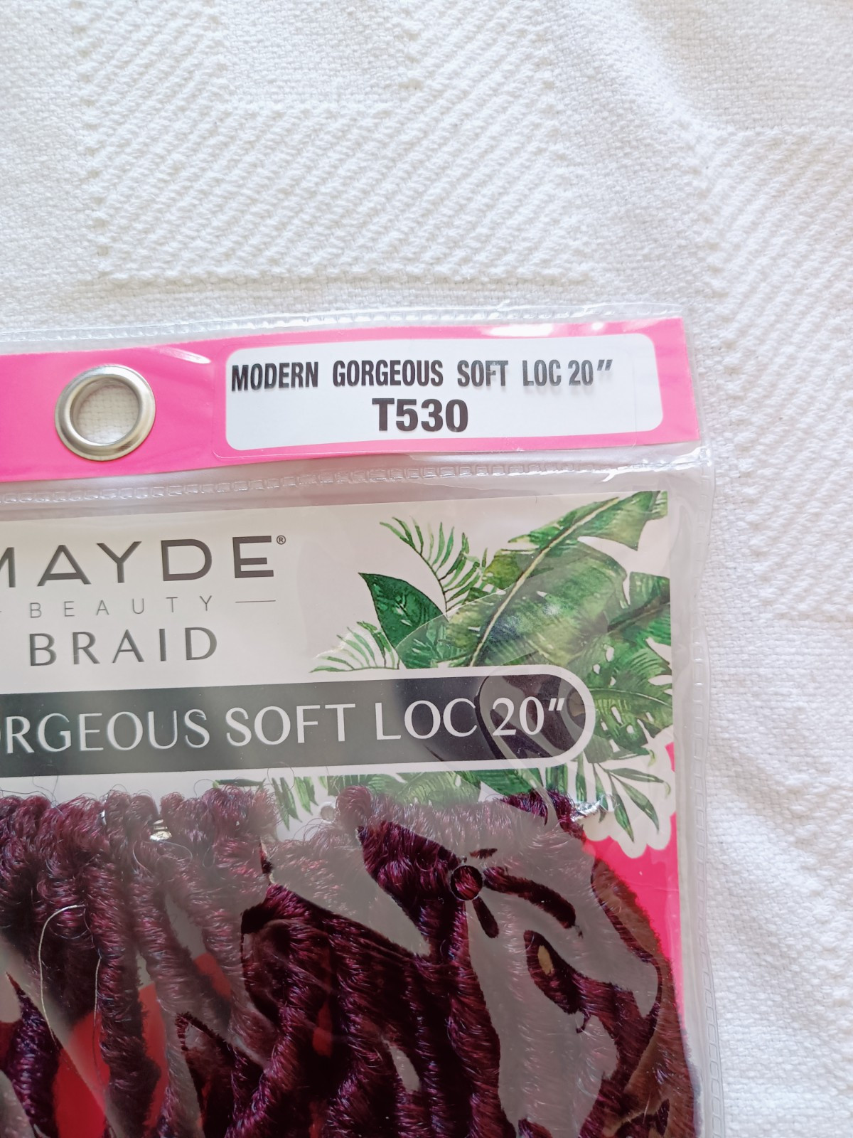 Mayde Beauty Crochet Braid Soft Locs 3X Modern Gorgeous Loc 20″ Color T530 Red
