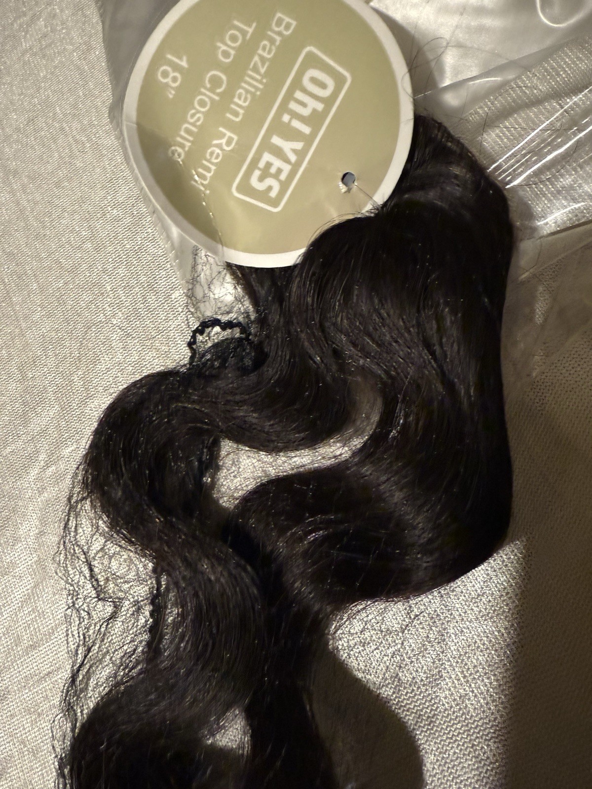 Brazilian Remi Hair Top Closure 18″