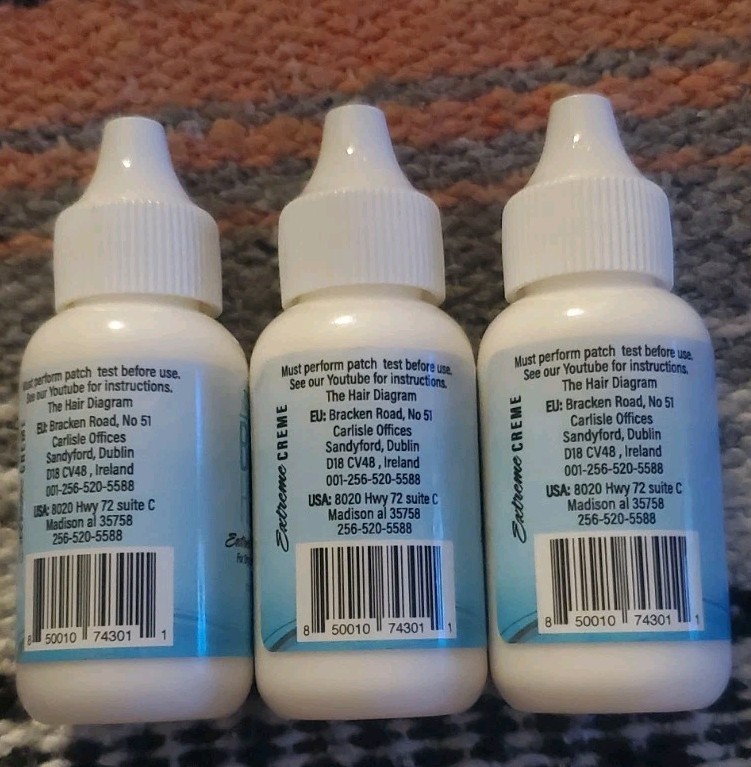3 Pack Bold Hold Extreme Creme Reloaded Strong Hold Lace Front Wigs GLUE Hair