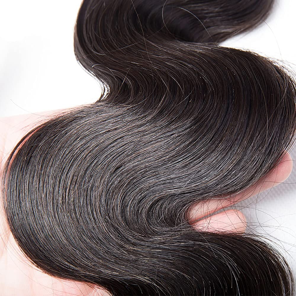 Gveoxvo 26 28 30 Inch Body Wave Bundles Human Hair Mixed Length Brazilian