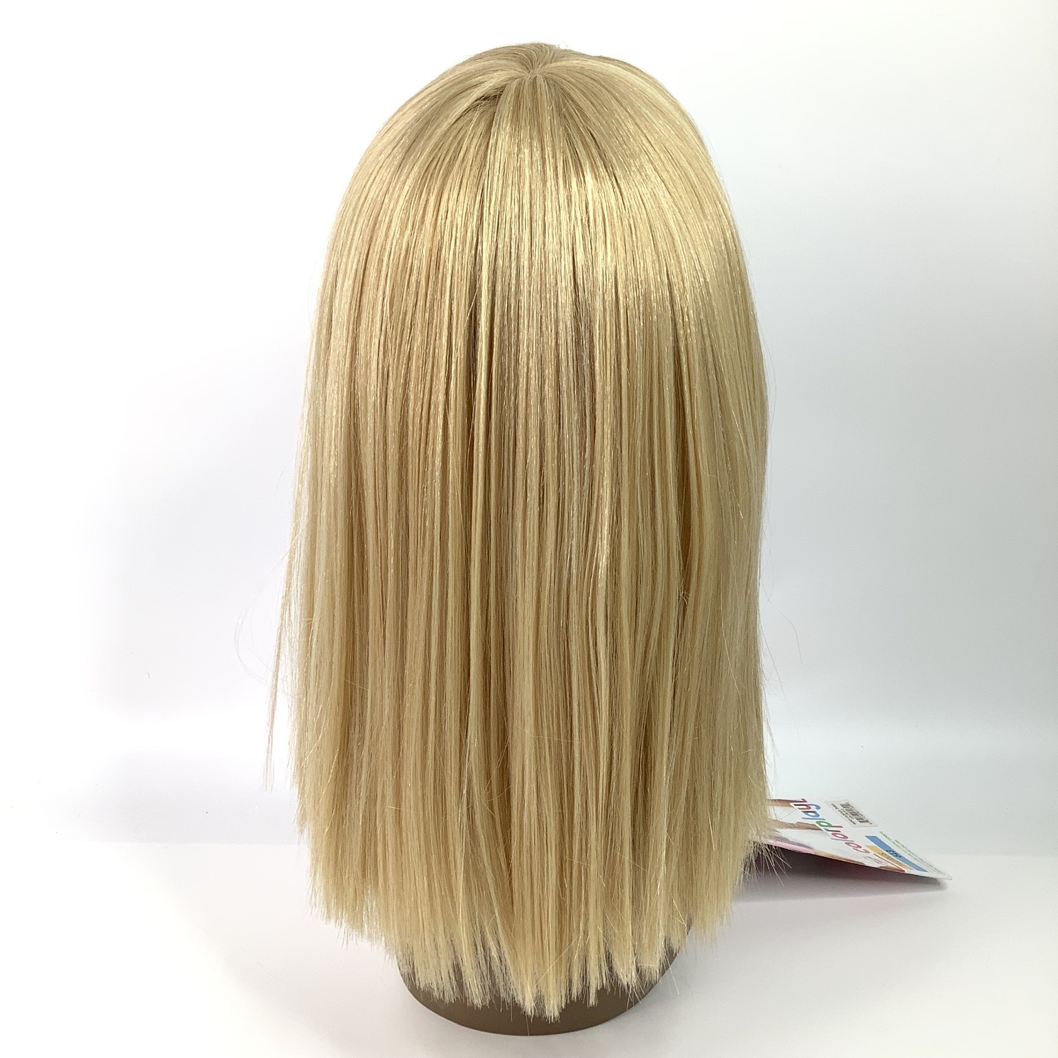 Outre Wigpop TAURUS Synthetic Full Wig Blonde Color 613 Straight Bob Bangs