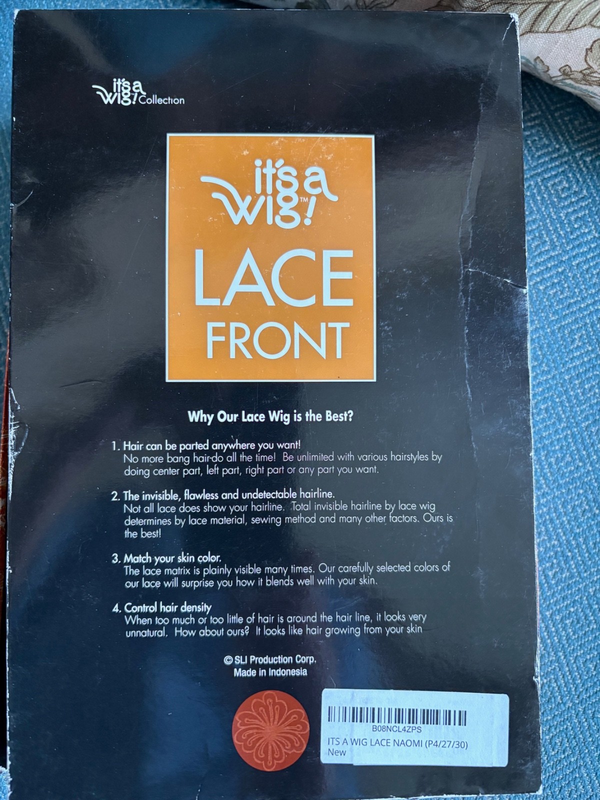 It’s a Wig! Lace Front Naomi P4/27/30 Premium Quality Fiber New in Box
