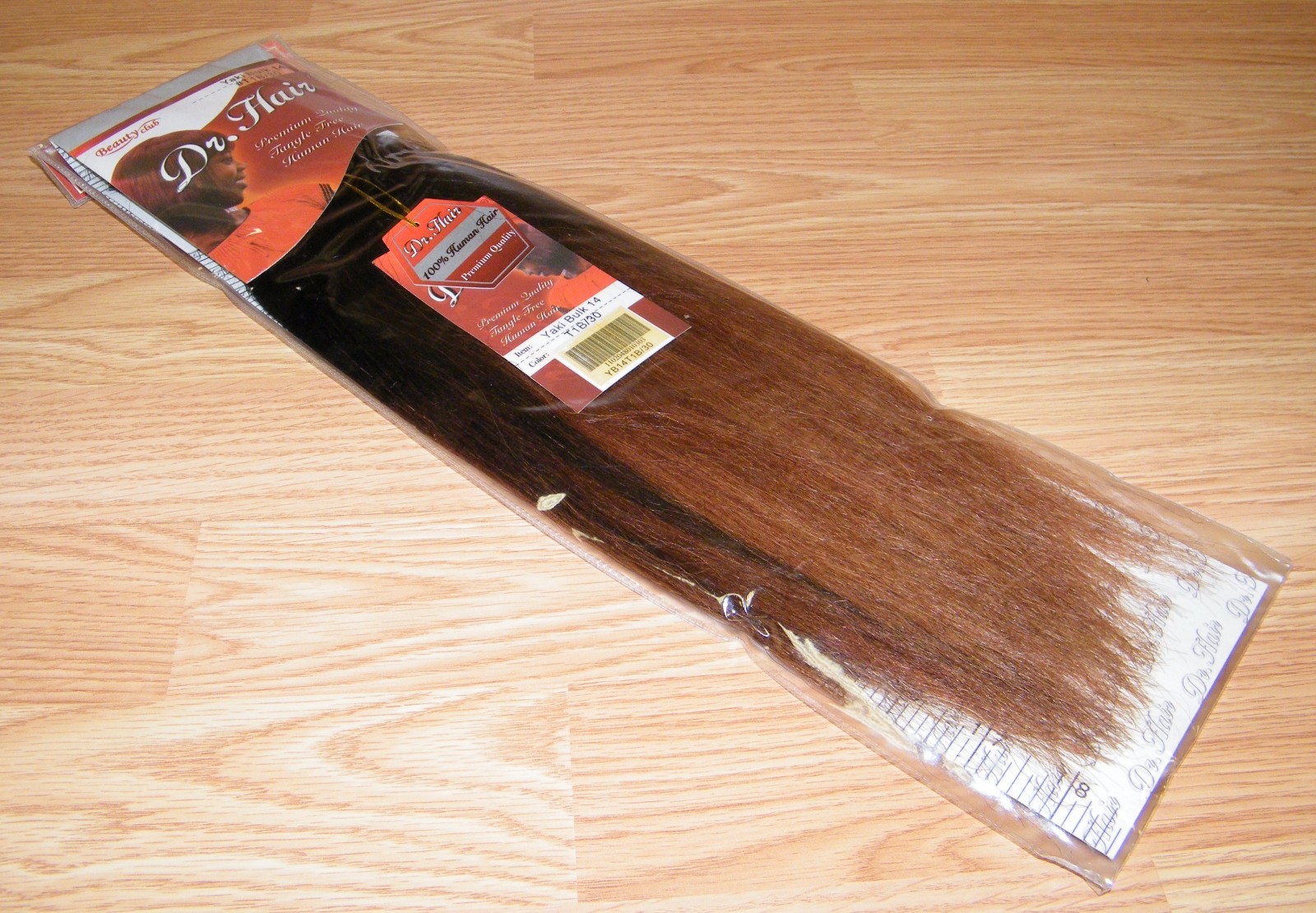 Dr. Hair – Yaki Deep Wave 14 (T1B/30) Ombre Style Human Hair Extension **READ**