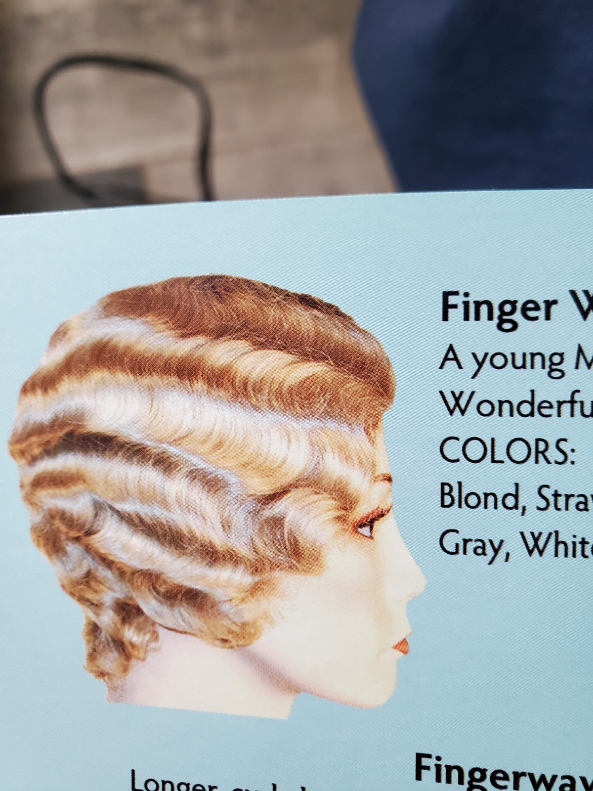 LACEY WIG SHORT FINGER WAVE COLOR # 27