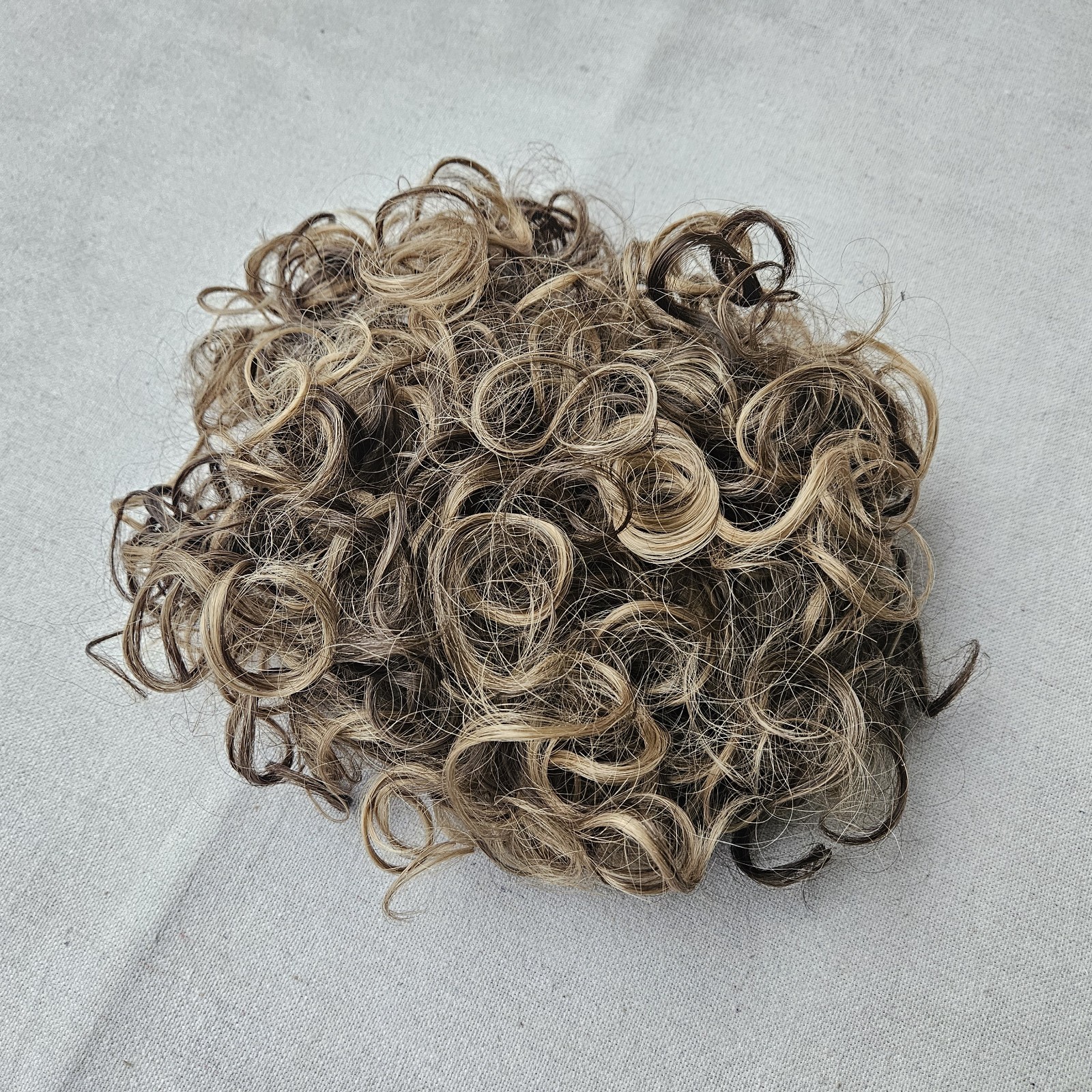 Peacoco Curly Messy Bun Updo Cover Clip in Hair Piece Clips