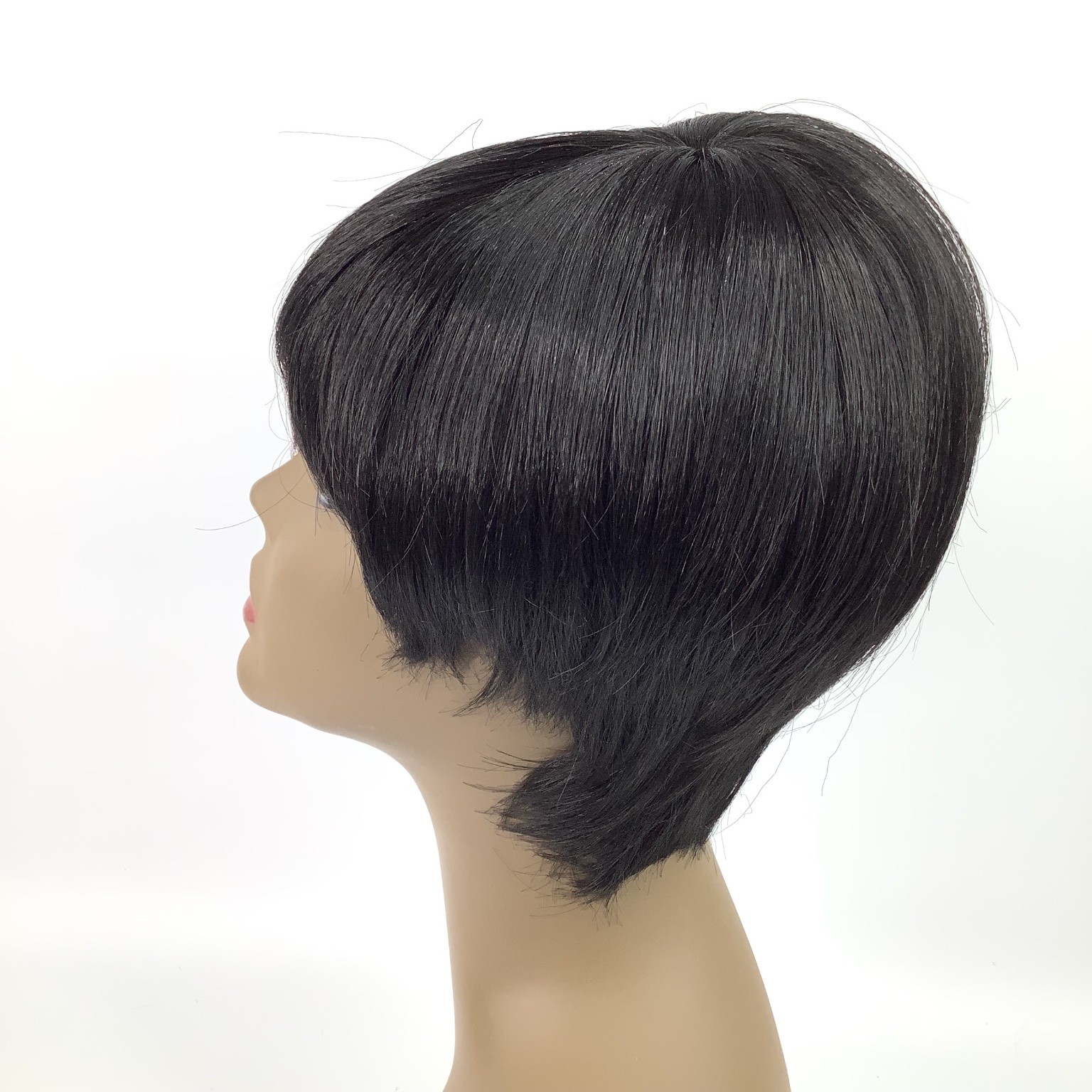 Vanessa Smart Wig Smart BIO FF99J Short Bob Pixie Black Red Synthetic Fiber
