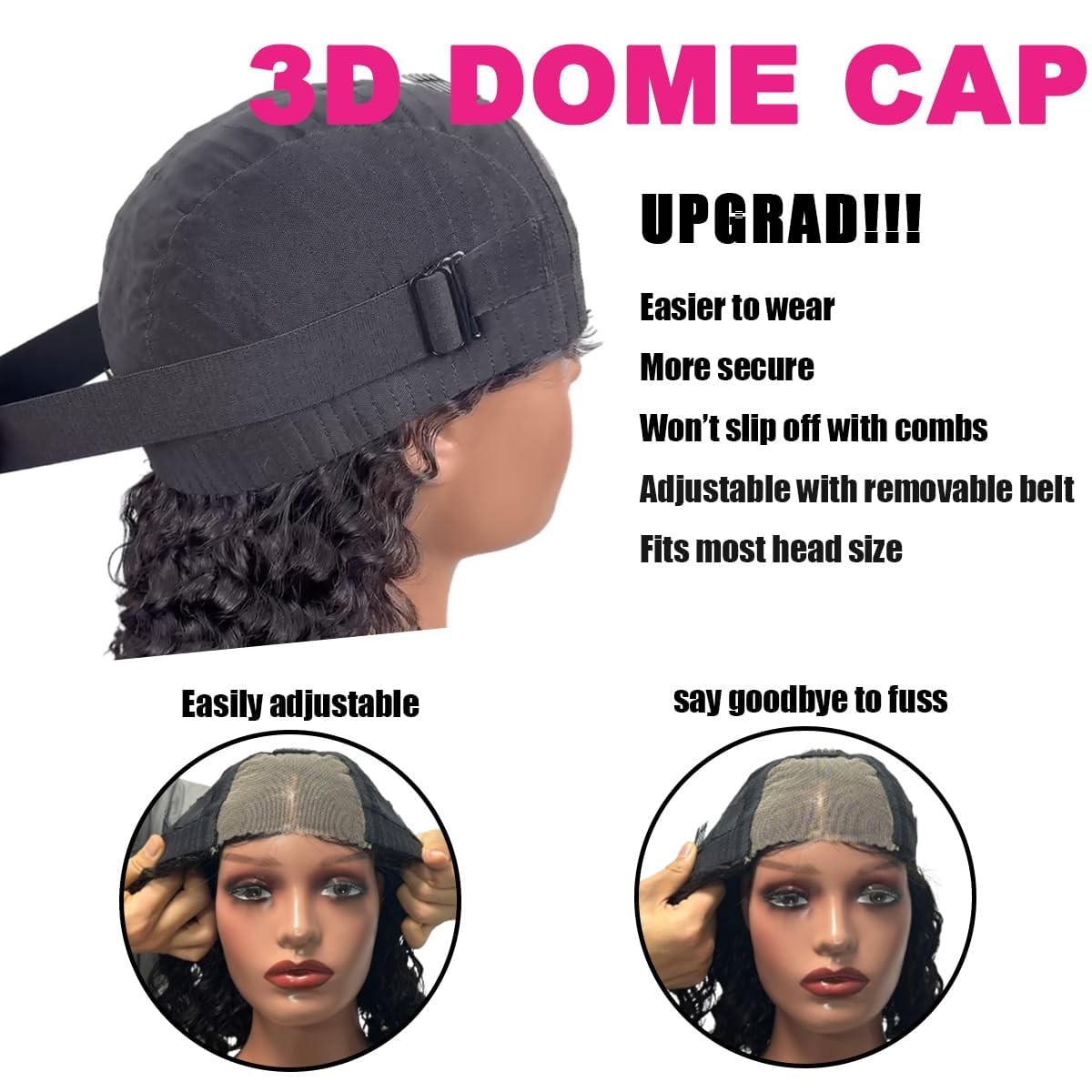 Fronbanis Wear And Go Glueless Wig Bob Wig Human Hair Glueless Wigs Human Hair