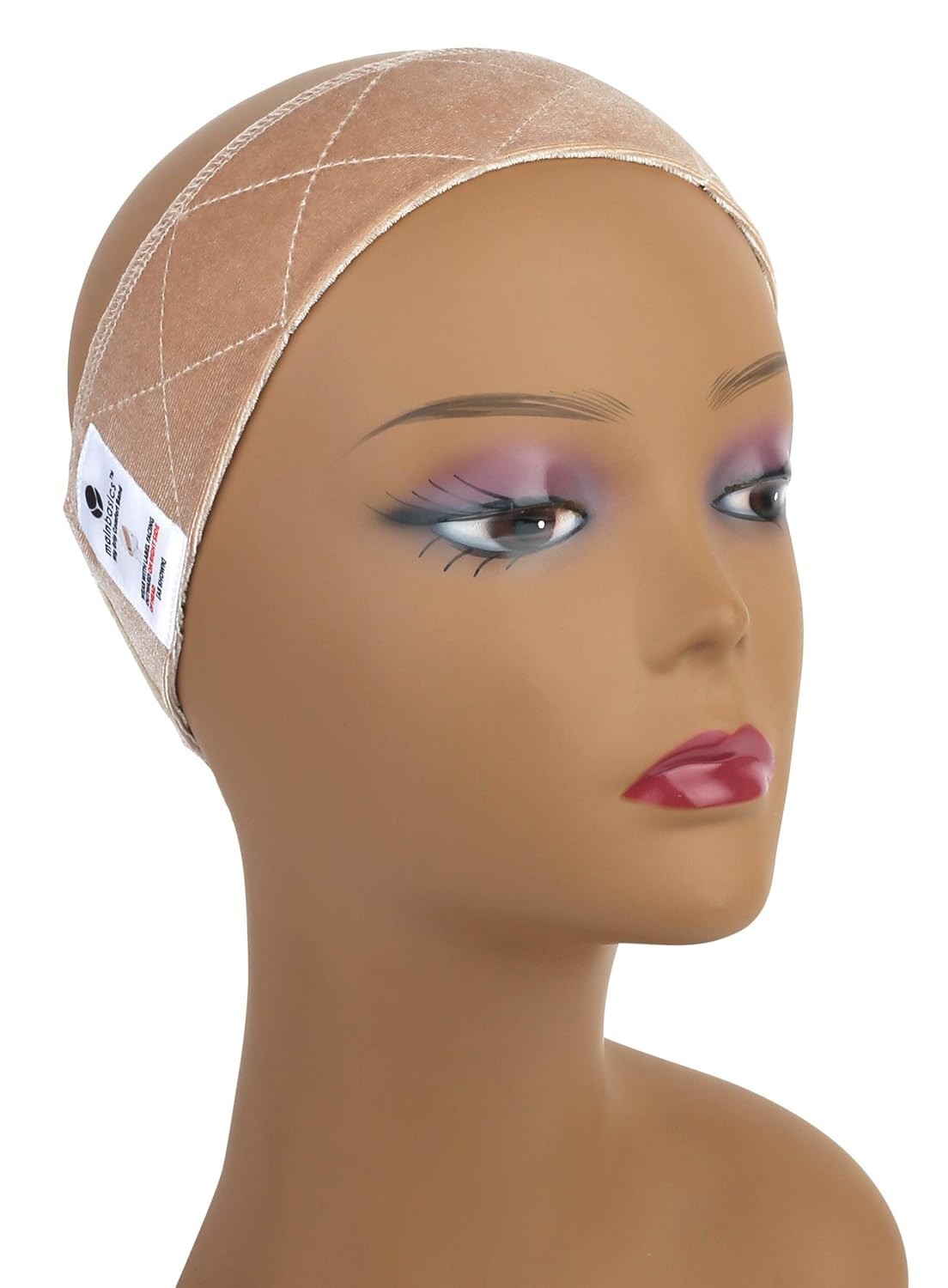 Luxury Adjustable Wig Grip Band – Velvet Headband for Secure Wear and Comfort